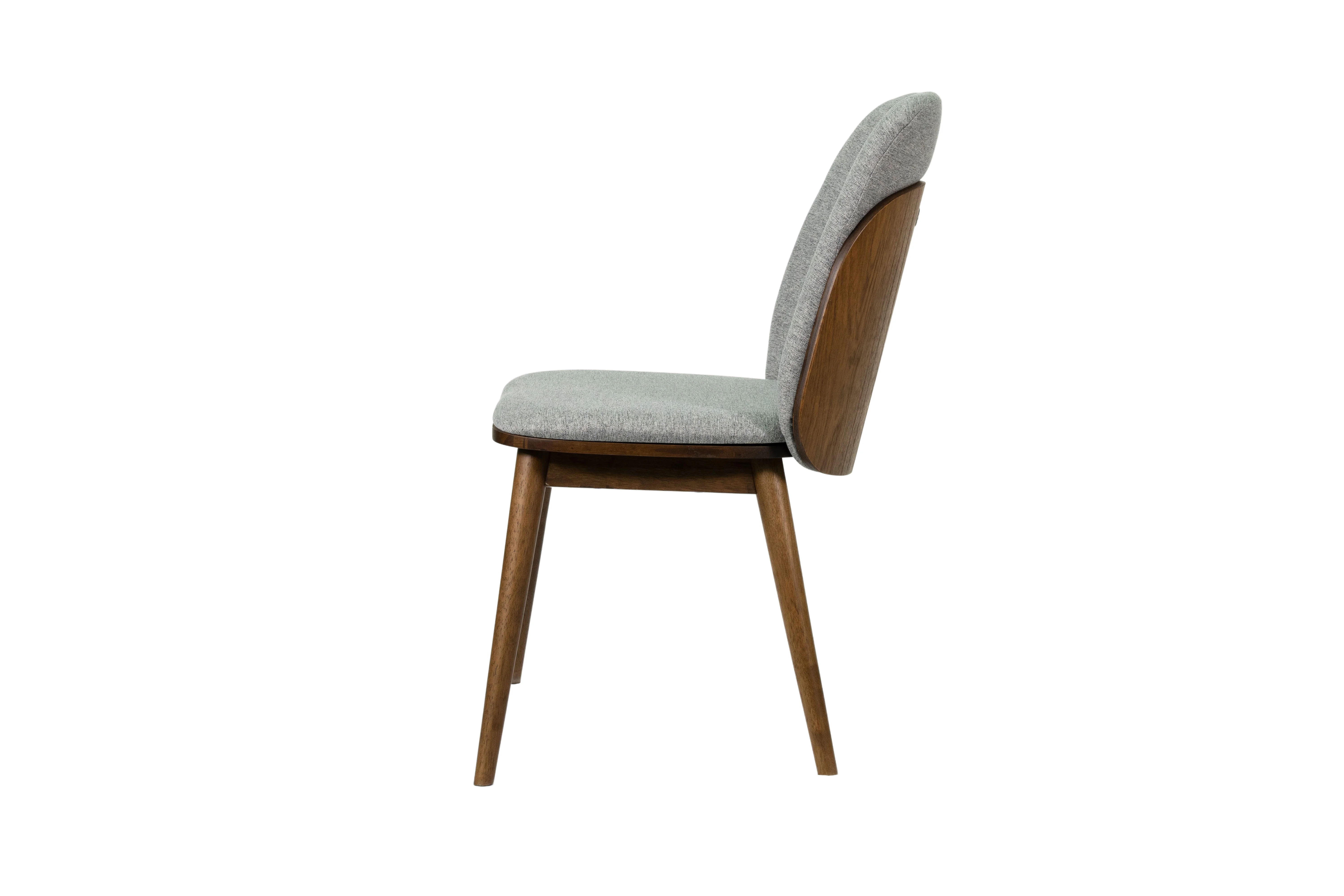 Baku Dining Chairs (Set of 2) Mid Century Modern Solid Wood Kitchen Living Room Multi Purpose Side Chairs