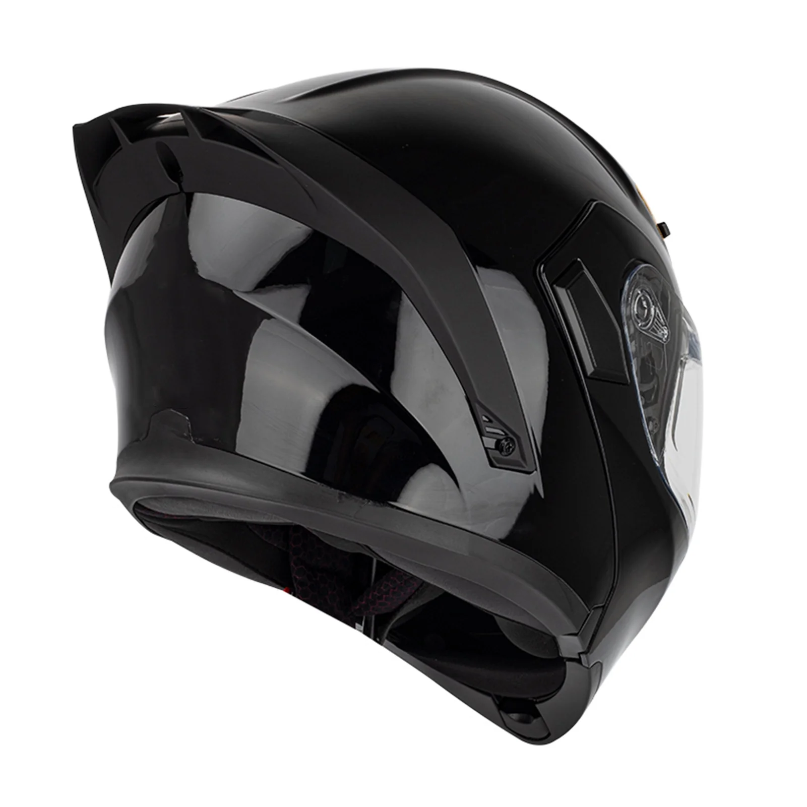 Unisex Adult Motorcycle Helmet - Cool Rider Gear for All Seasons - Dual Visor Flip Full Face Helmet with Built-in Sunglasses - Breathable and Easy to Wear - Perfect for Street Touring