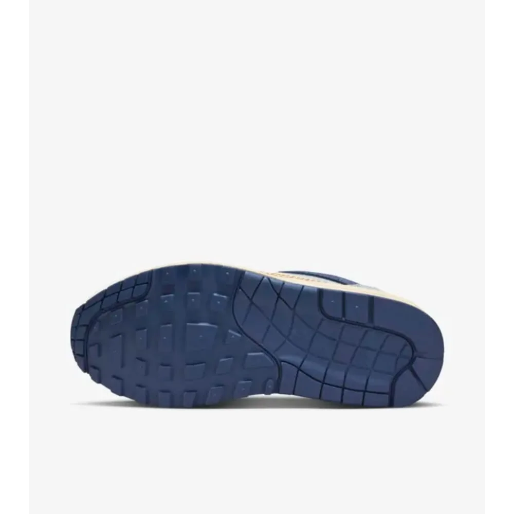 Nike Air Max 1 '87 Aura/Midnight Navy-Pale Ivory FQ8900-440 Women's Size 9 Medium