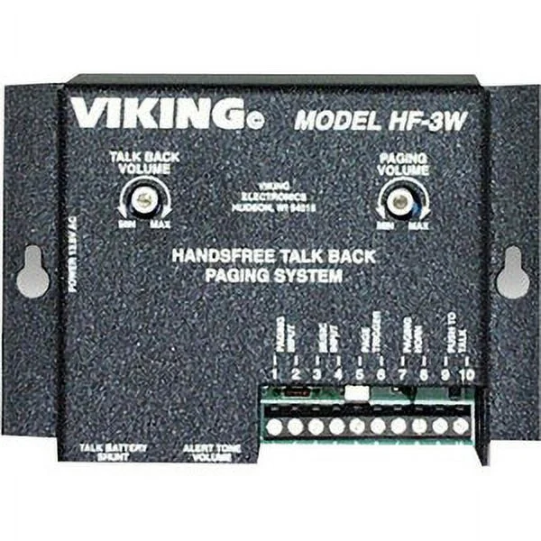 Viking Electronics HF-3W Handsfree Talkback Amplifier (HF3W)
