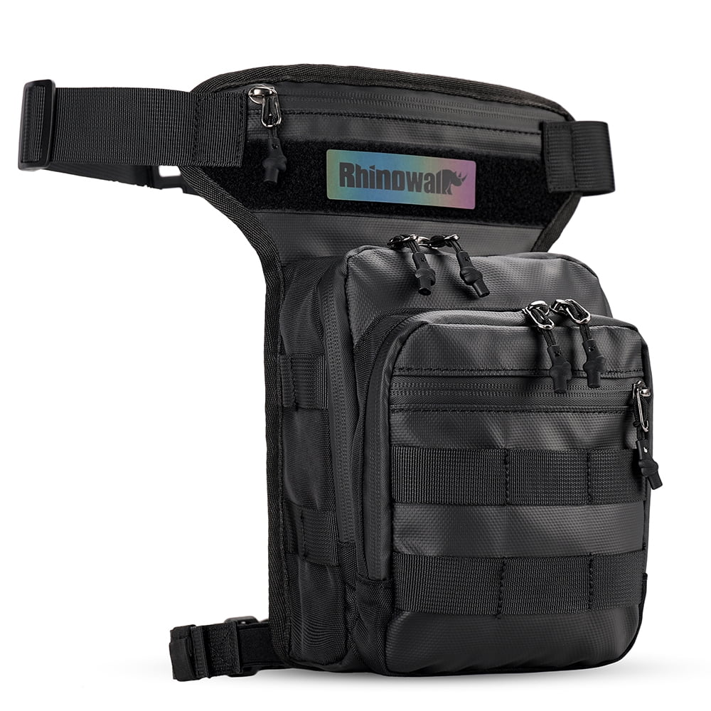 Rhinowalk Breathable Motorcycle Riding Leg Bag, Large Capacity Waist Bag, Multifunctional Riding Bag