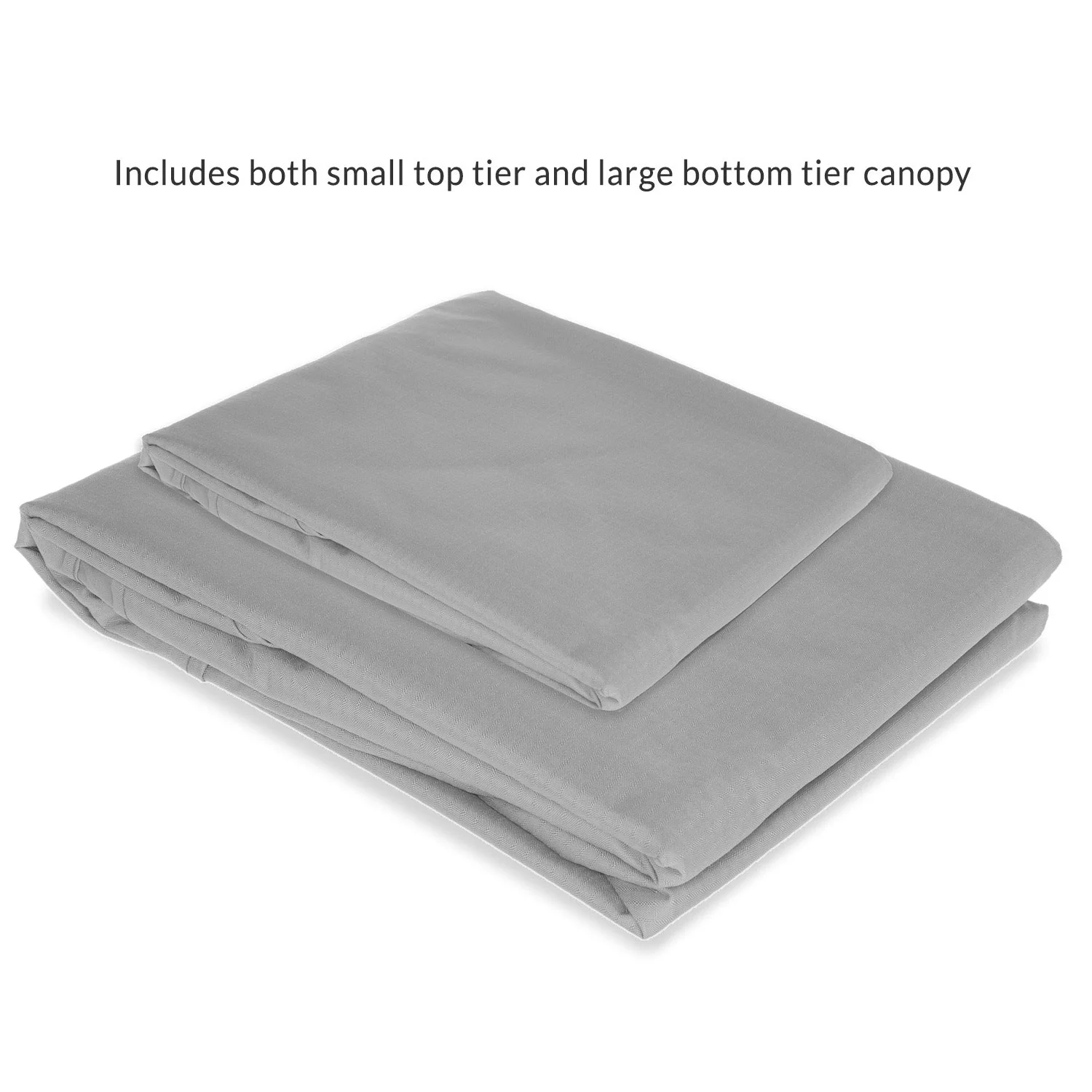 Garden Winds Replacement Canopy Top Cover for 84C-210GY Gazebo - Riplock 350