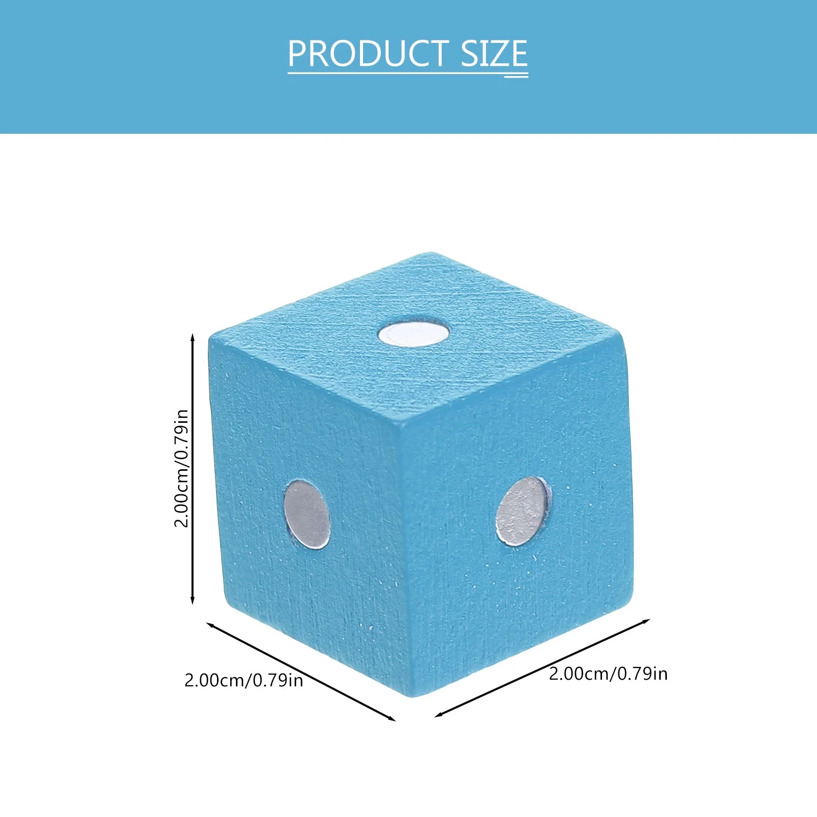 10 Pcs Magnetic Cube Intelligence Toy Blocks Building Puzzle Wooden for Kids Toddler Student