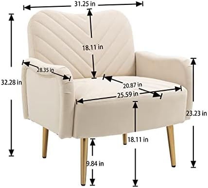 GEROBOOM Modern Velvet Futon Sofa Bed  Convertible Loveseat with 2 Crescent-shaped Pillows  Small Sleeper Sofa with 3 Adjustable Positions  Upholstered Living Room Couch with 7 Metal Tape