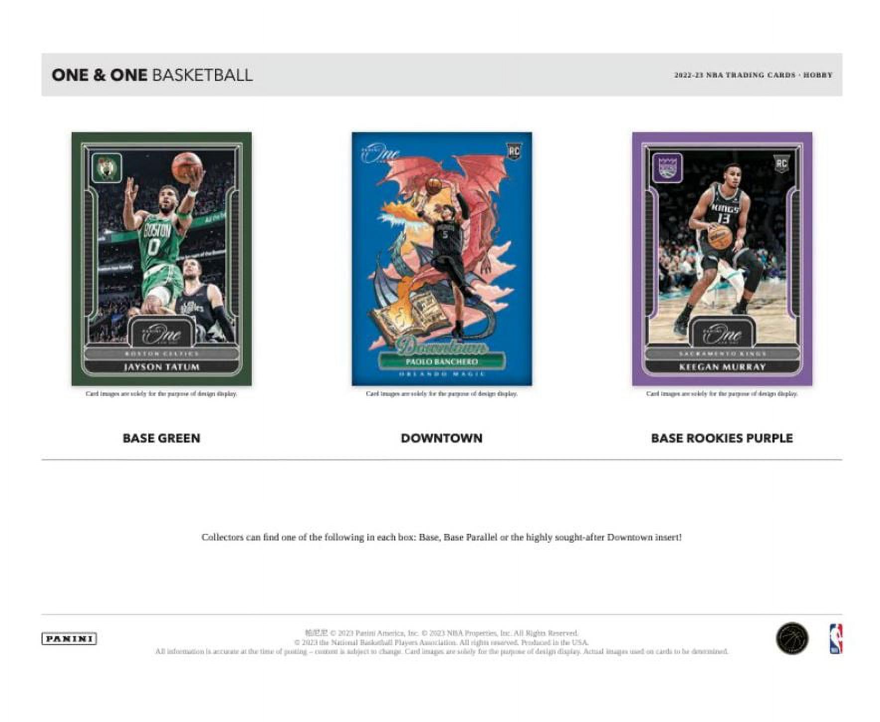 2022-23 Panini One & One Basketball Hobby Box