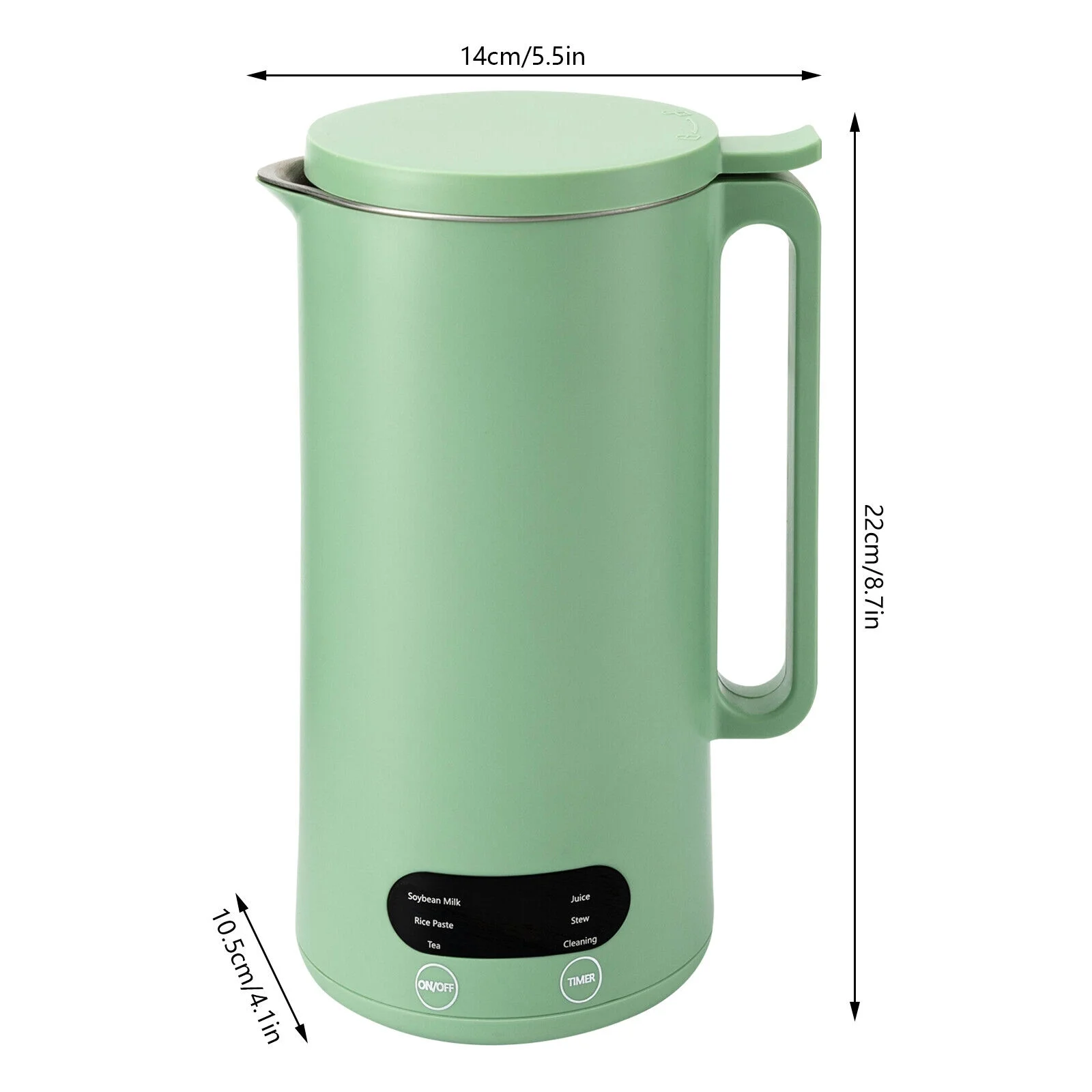 TFCFL Soymilk Maker Machine350ml Juicer Cow Soy Milk Machine Stainless Steel Blender