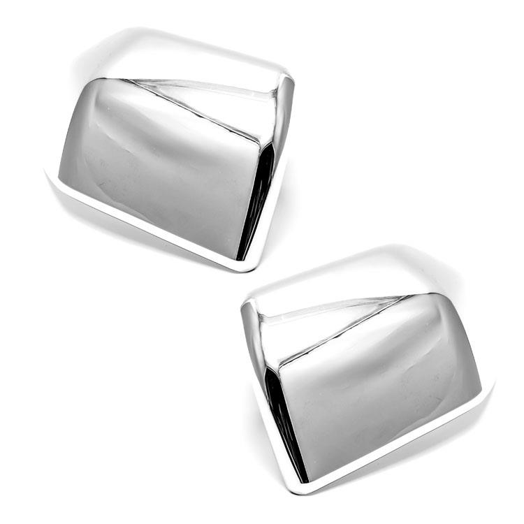 Fits 2015 2016 2017 FORD F150 Top Half Triple Preminum Chrome Mirror Covers Trim