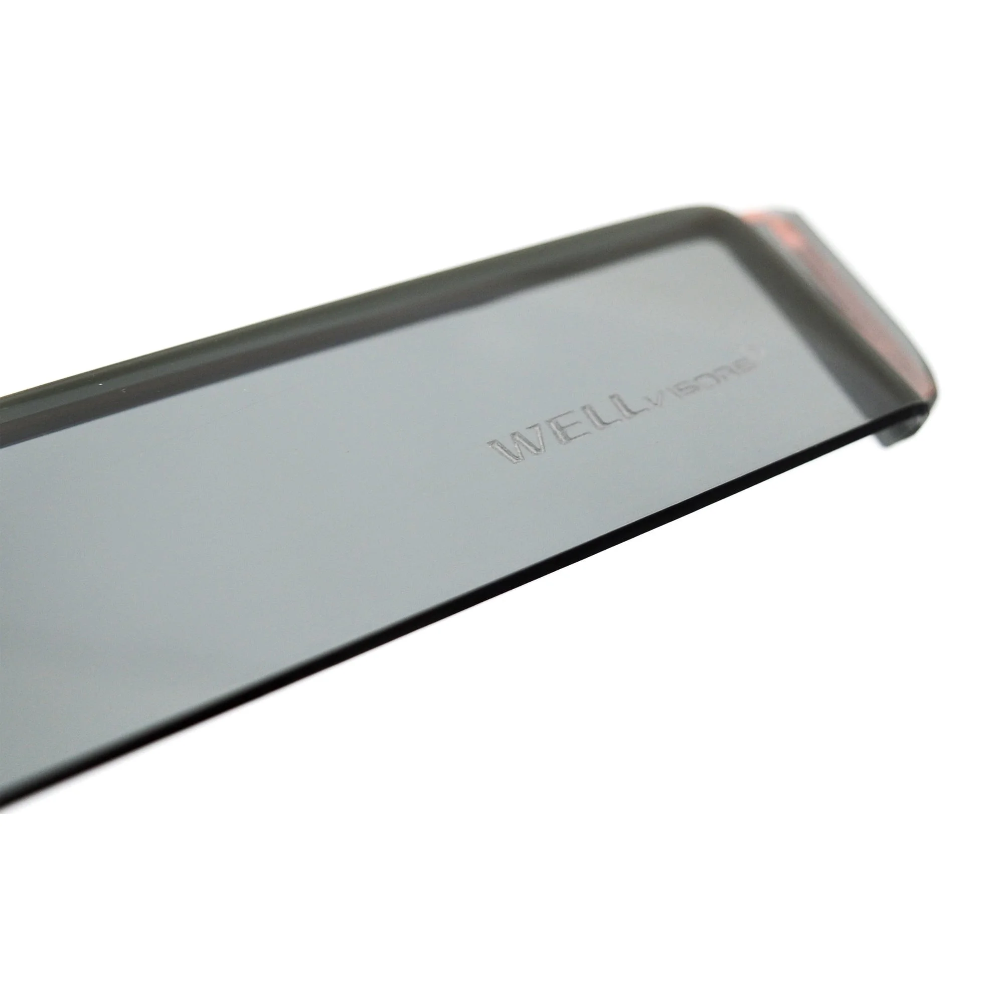 Wellvisors In-Channel Window Visors Wind Deflector Front Only for Jeep Wrangler 2007-2018 JK 2 Doors Only 3-351JE001