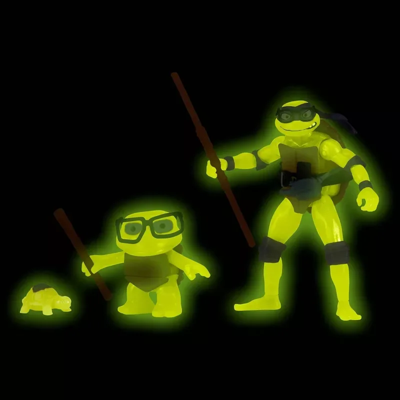 Teenage Mutant Ninja Turtles: Mutant Mayhem Making of a Ninja Donatello Action Figure Set - 3pk