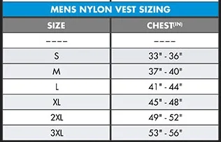 O'Neill Mens Superlite Life Vest Nylon US Coast Guard Approved Lifejacket