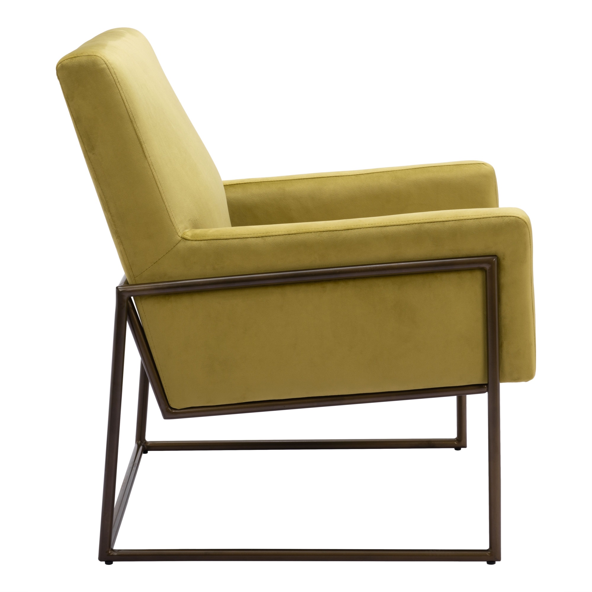 York Accent Chair Olive Green