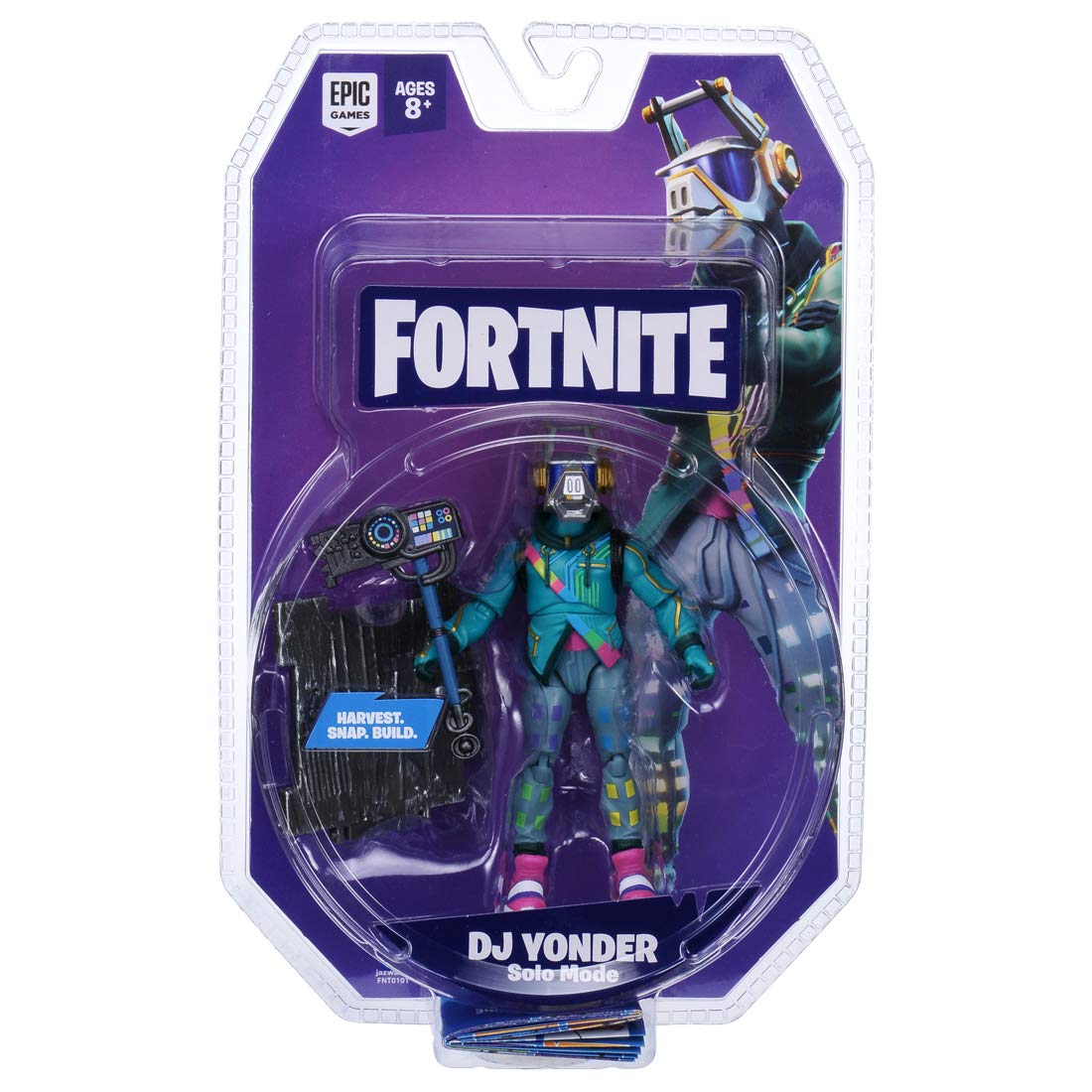 Fortnite Real Action Figure 015 DJ Yonder// Tomy/ Age/ 8 years