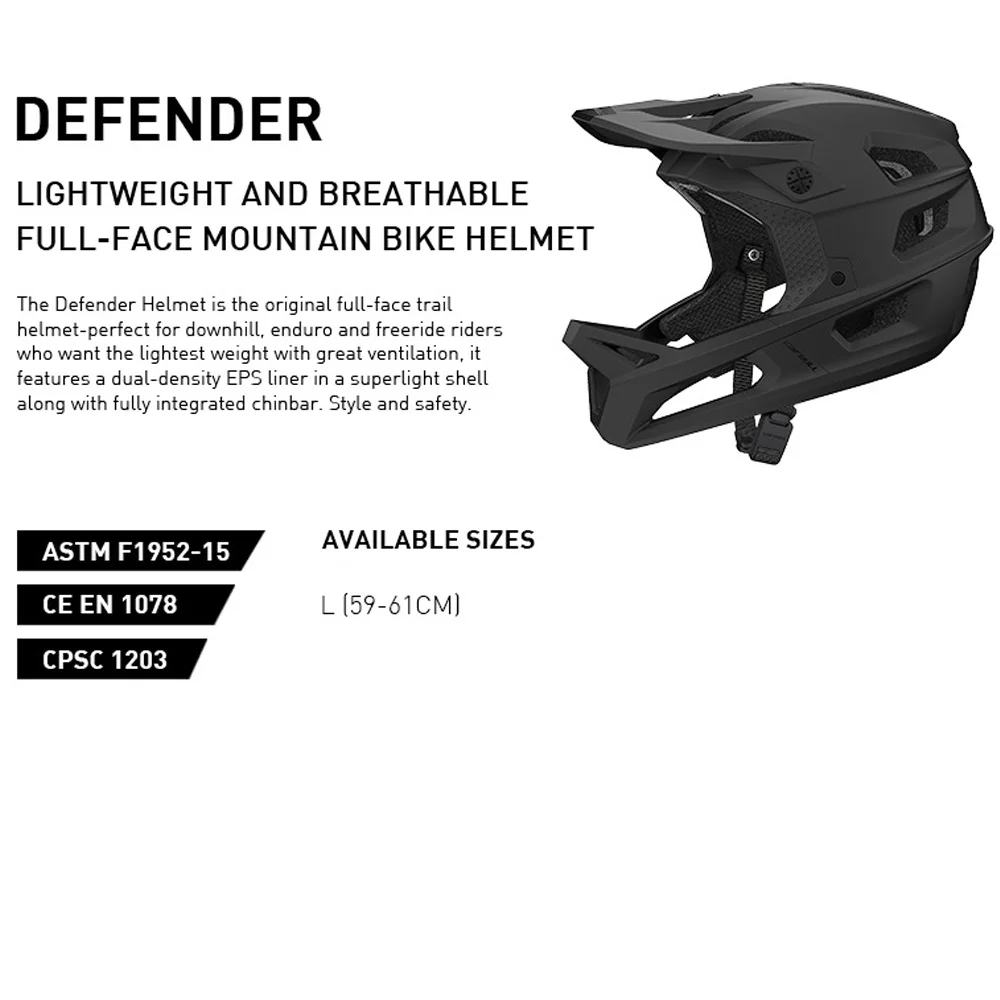 Anself Lightweight Full Face Trail Helmet MTB Cycling Helmet with Adjustable Visor for Downhill Enduro and Freeride Riders