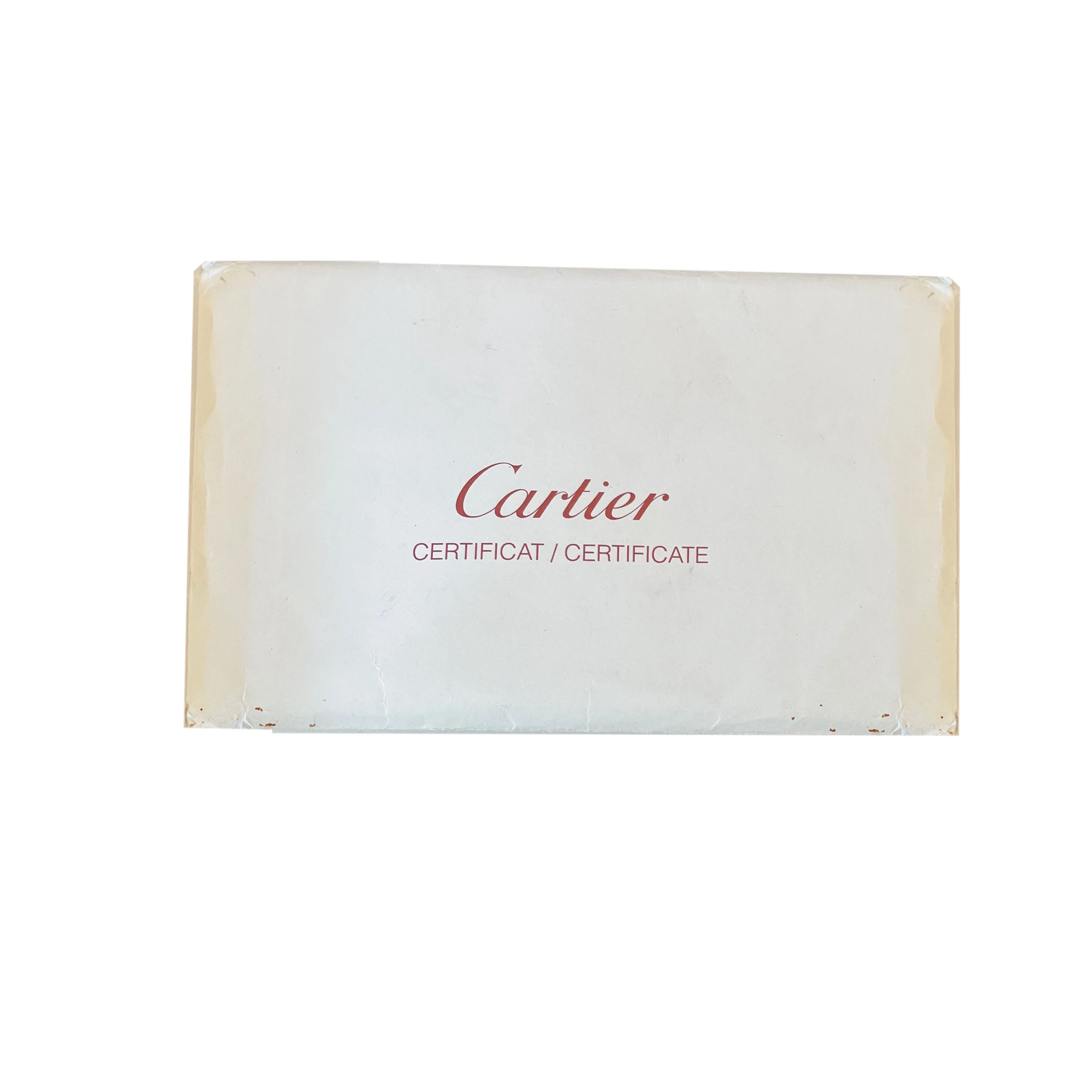 Cartier Love Diamond Ring in 18k White Gold 0.22 CTW