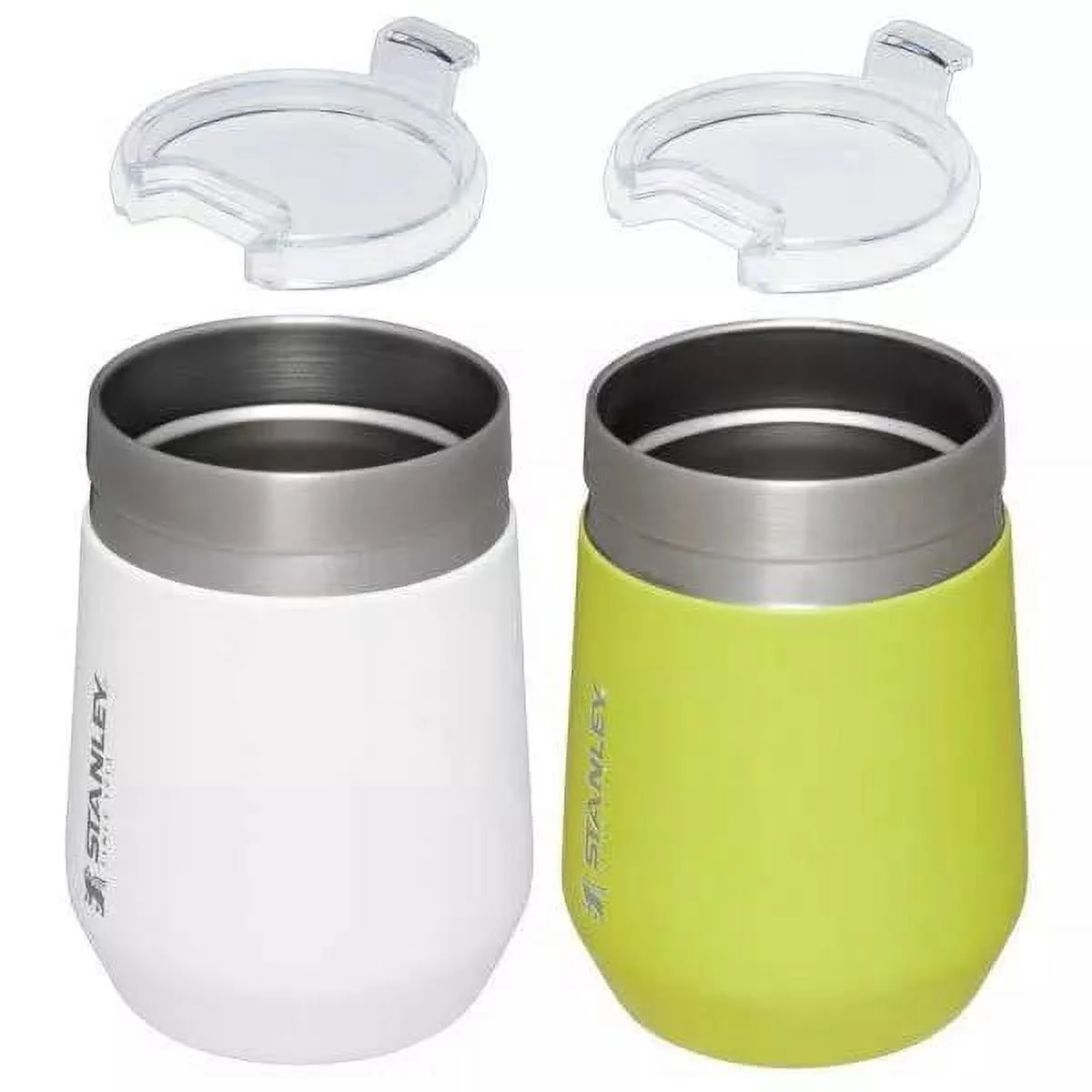 Stanley 2pk 10oz Stainless Steel Everyday Go Tumblers- FROST/ ELECTRIC YELLOW