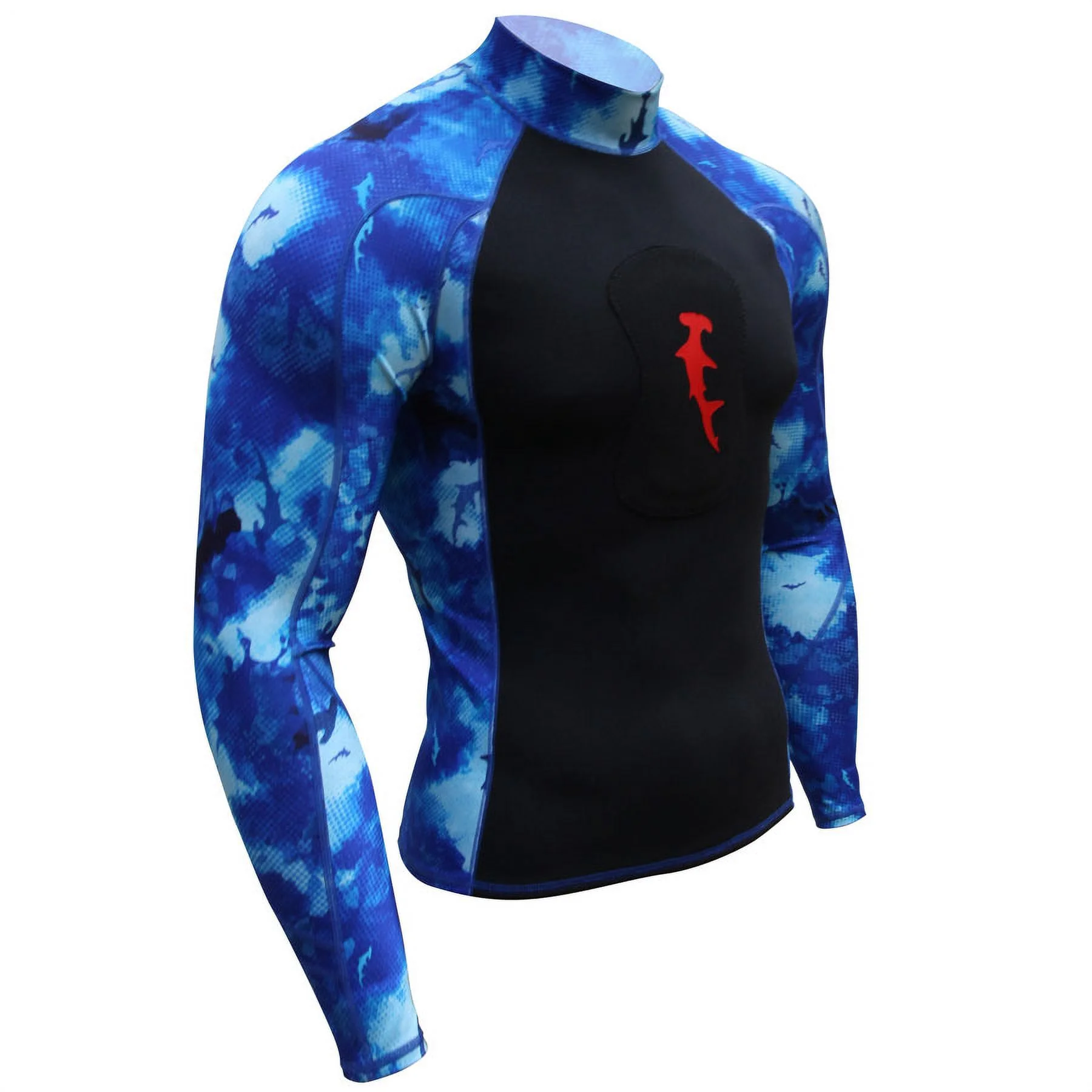HammerHead Ambush 1mm Rashguard - Blue - Medium