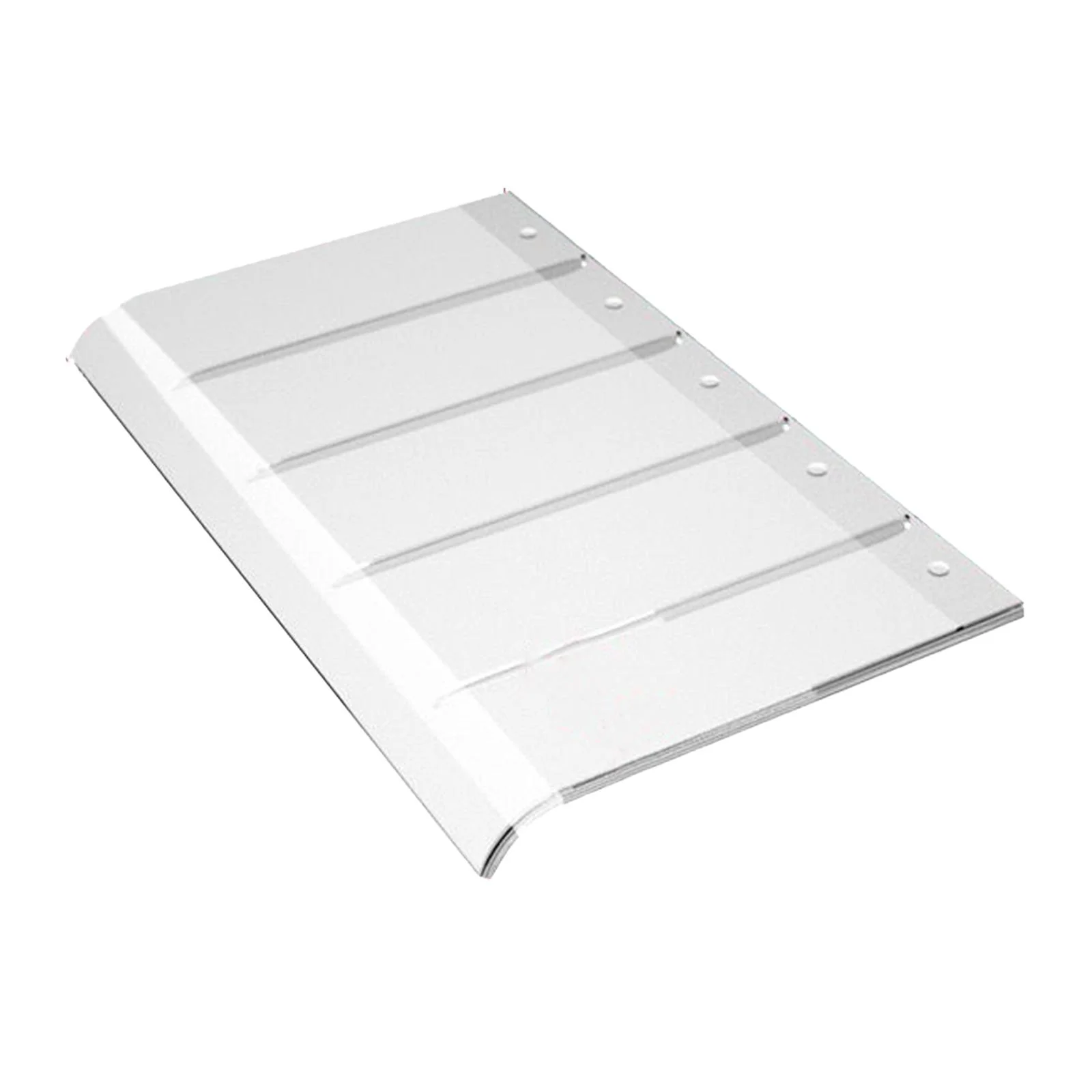 koolsoo Window Canopy Patio Awning Canopy Clear PC Cover No Pole Needed Door Patio Canopy Wall Mounted for Yard Balcony Patio Outdoor 50x50cm LxW