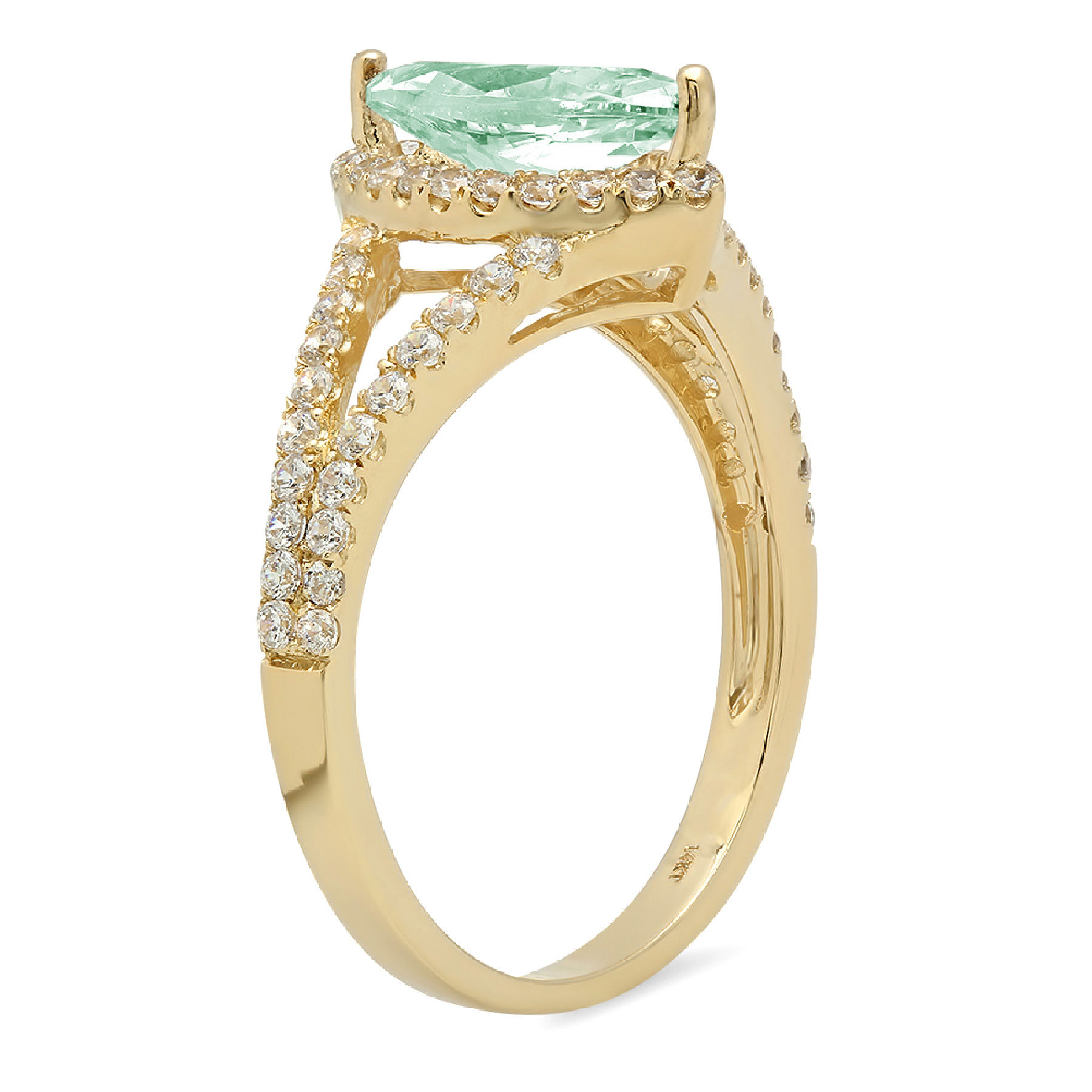 1.2ct Marquise Cut Blue Lab Created Moissanite 18k Yellow Gold Engraving Statement Anniversary Engagement Wedding Halo Ring Size 3.5