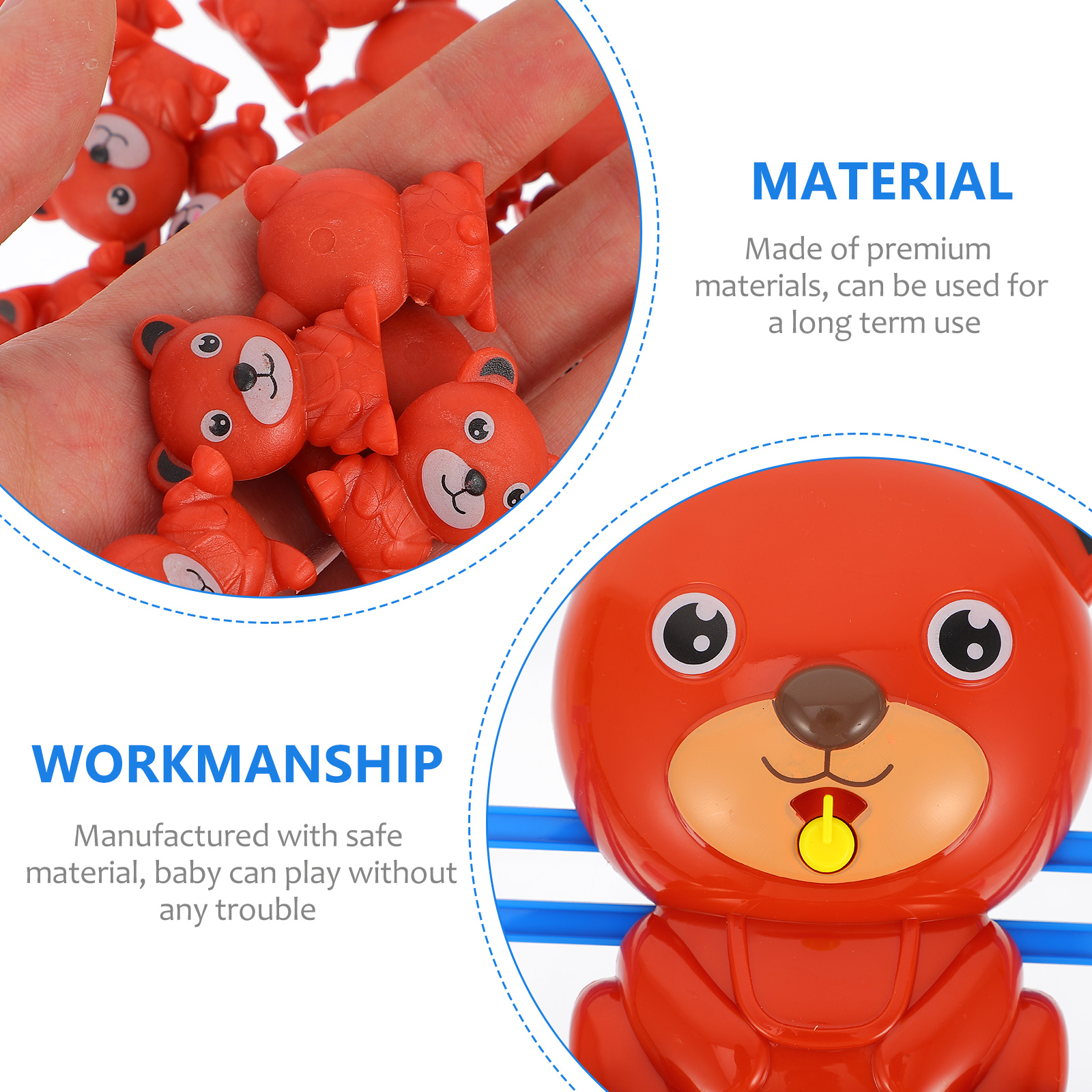 Stem Montessori Educational Toy Monkey Scale Balance Desktop Steam Toys Children’s Kids Playsets Math Game