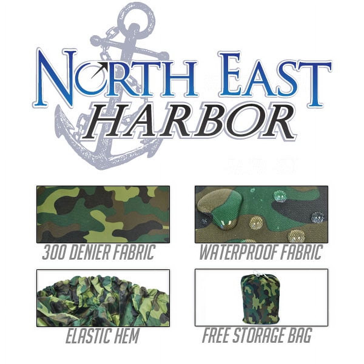 NEH Heavy Duty Waterproof Superior UTV Side By Side Cover Fits Up To 120