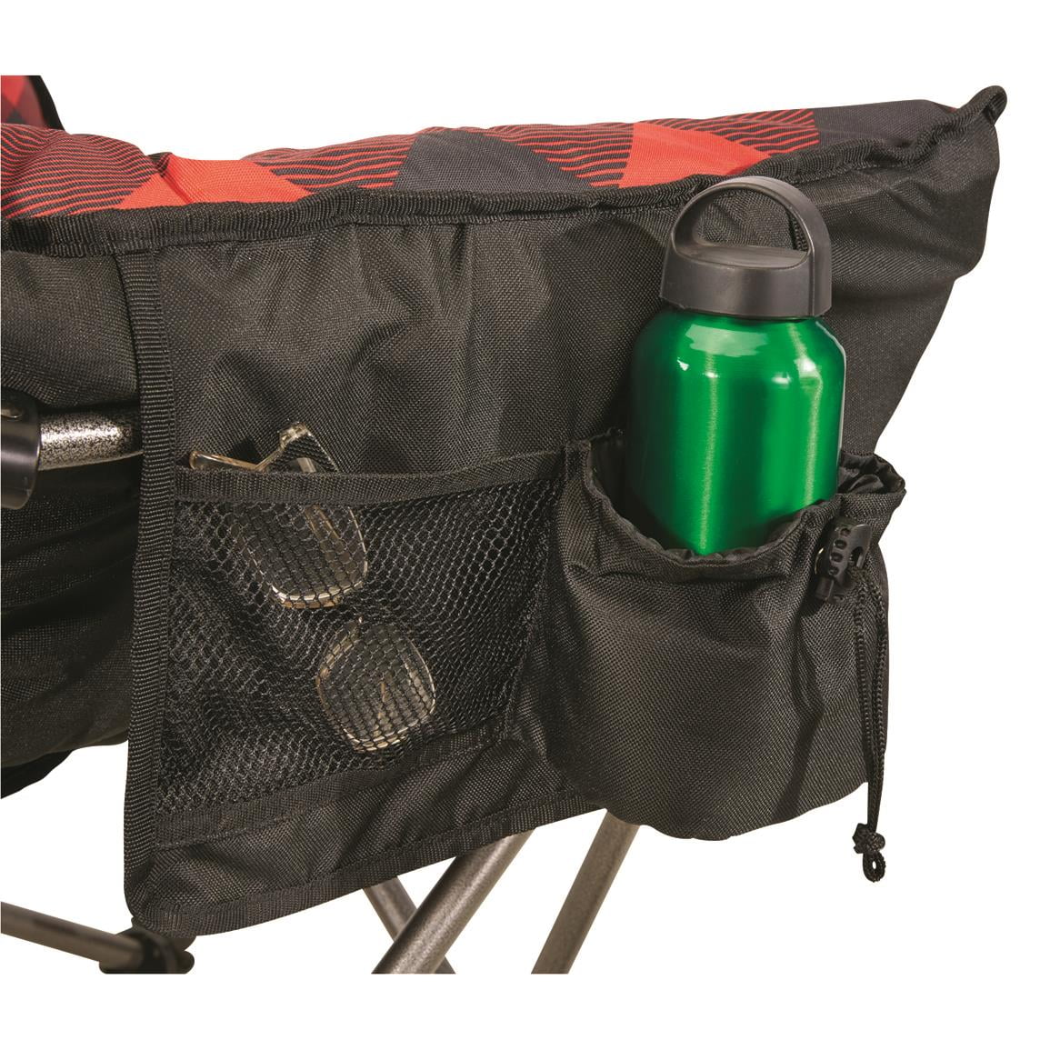 Guide Gear Club Camping Chair, Oversized, Portable, Folding with Padded Seats, 500-lb. Capacity