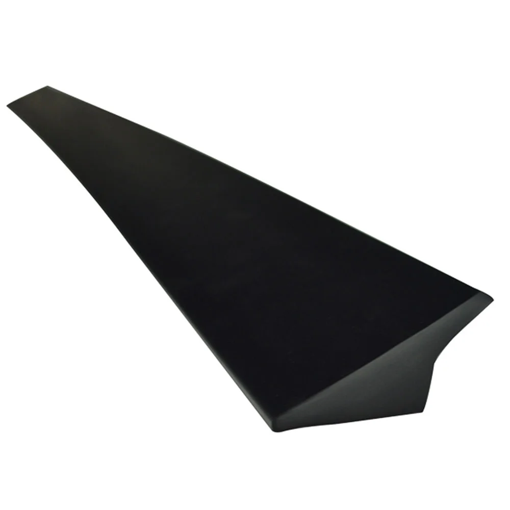 Ikon Motorsports Compatible with 03-07 Cadillac CTS 2nd 4Dr VRS Style Roof Spoiler Unpainted Black - PUF