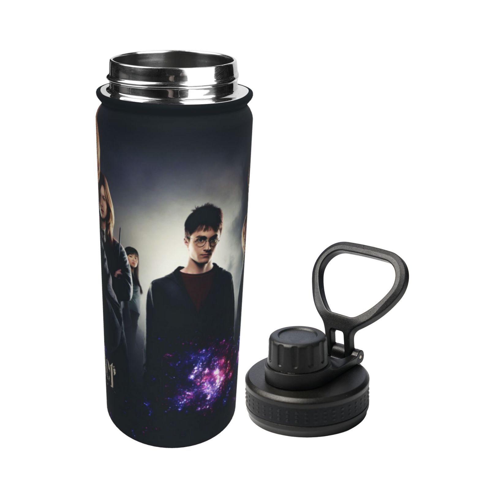 Harry Potter Sports Insulated Water Bottles Kettle Stainless Steel Portable Cup18OZ For Travel Gym School