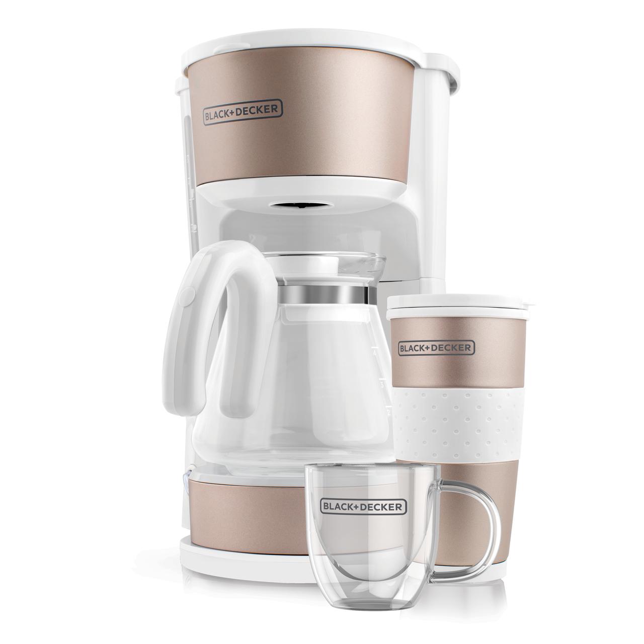 Black & Decker Bd 4 In 1 Coffermaker W&g