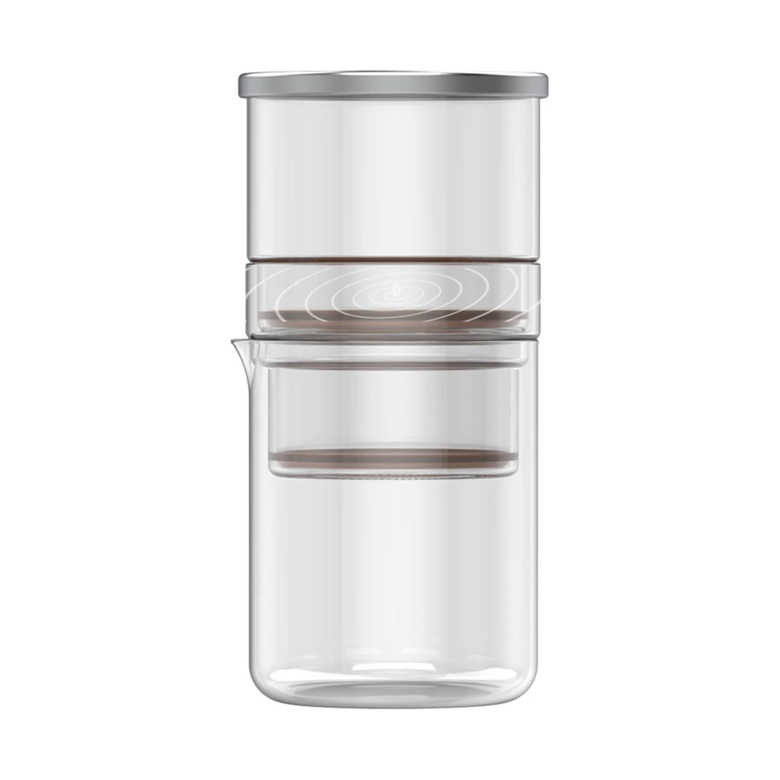 300ml Brew Dripper, Espresso Drip Pot Drip Coffee Maker Coffee Kettle Iced Coffee Maker, Cold Brew Coffee Dripper for Cafe Office