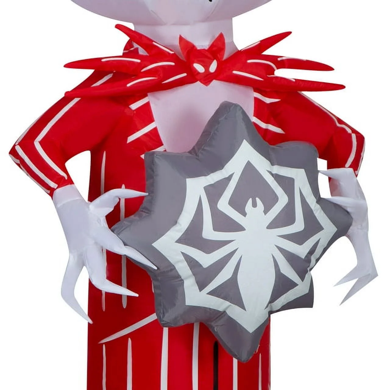 Airblown Inflatables Christmas 5.5 Foot Stylized Jack Skellington with Spider Snowflake Disney