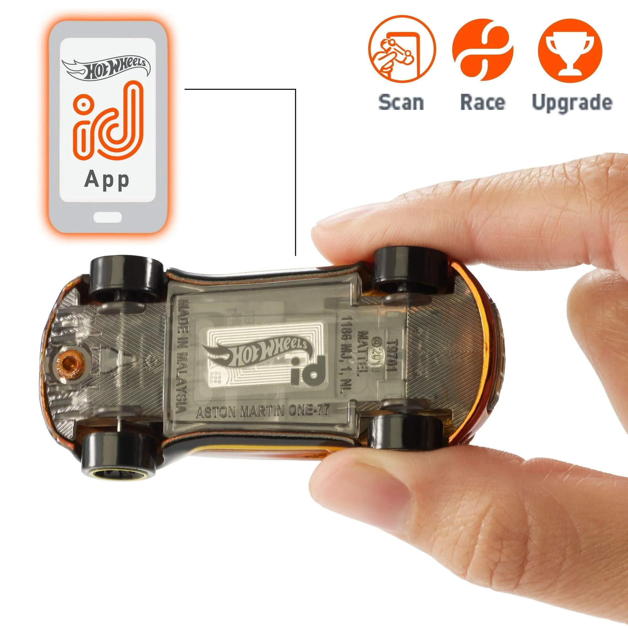 Hot Wheels id Aston Martin One-77  {Speed Demons}