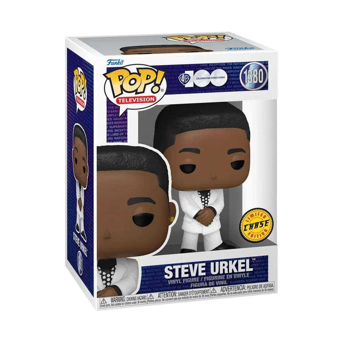 Funko Pop! Family Matters Steve Urkel White Suit Chase #1380