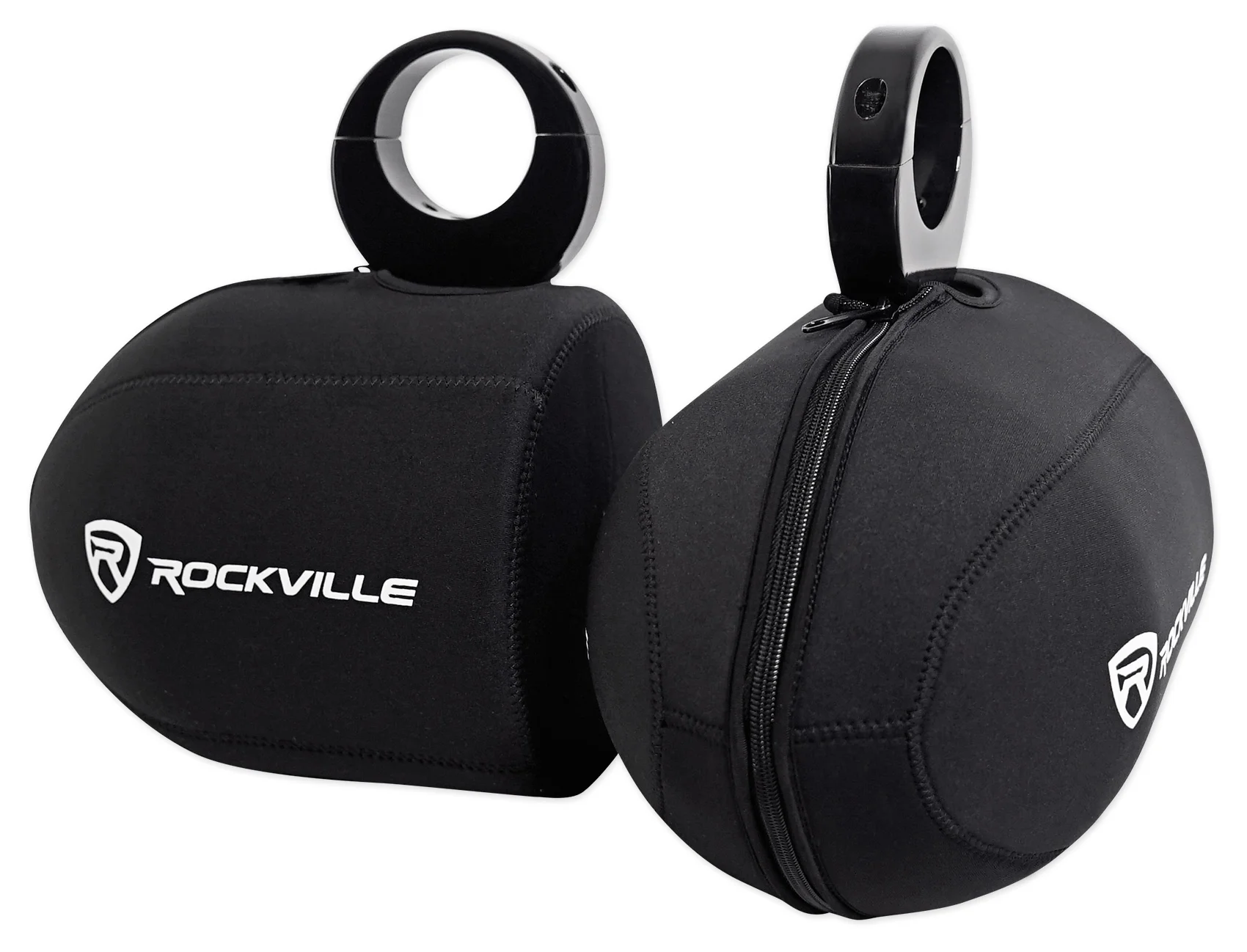 Rockville Neoprene Covers For Kicker 43KMTES8W Wakeboard Tower Speaker Pods