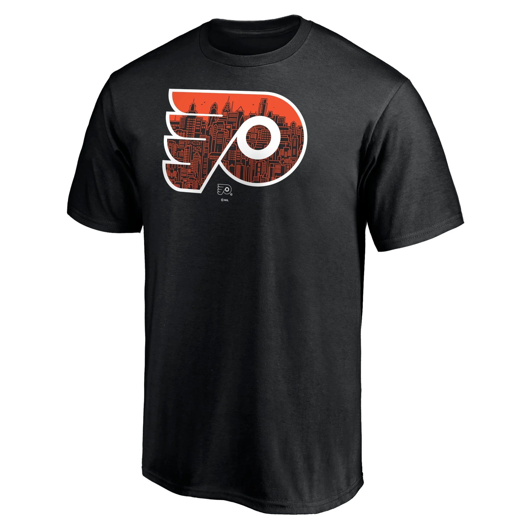 Men's Fanatics Branded Black Philadelphia Flyers Core Hometown T-Shirt