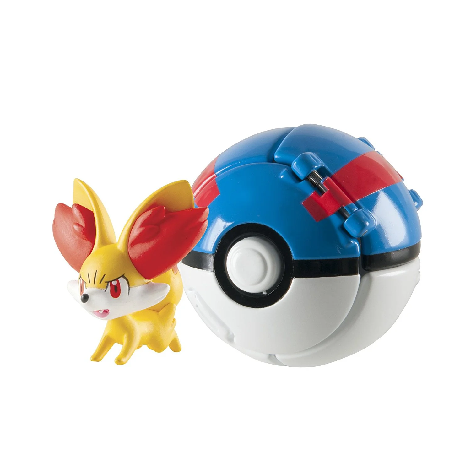 Tomy Pokemon Throw 'N' Pop Fennekin and Great Ball Figure Set
