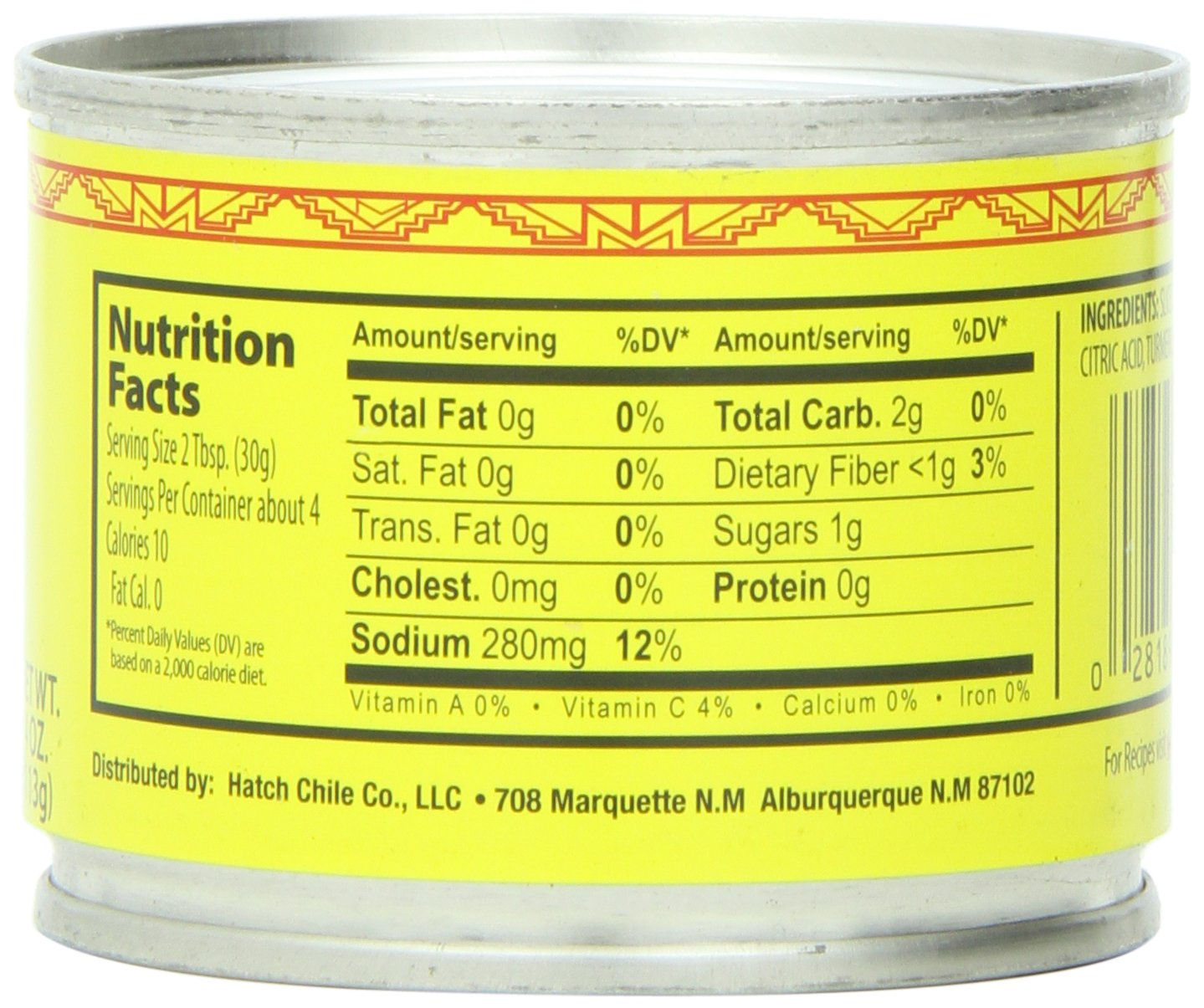 Hatch Chile Company Hatch Nacho Sliced Jalapenos, 4-Ounce (Pack of 12)