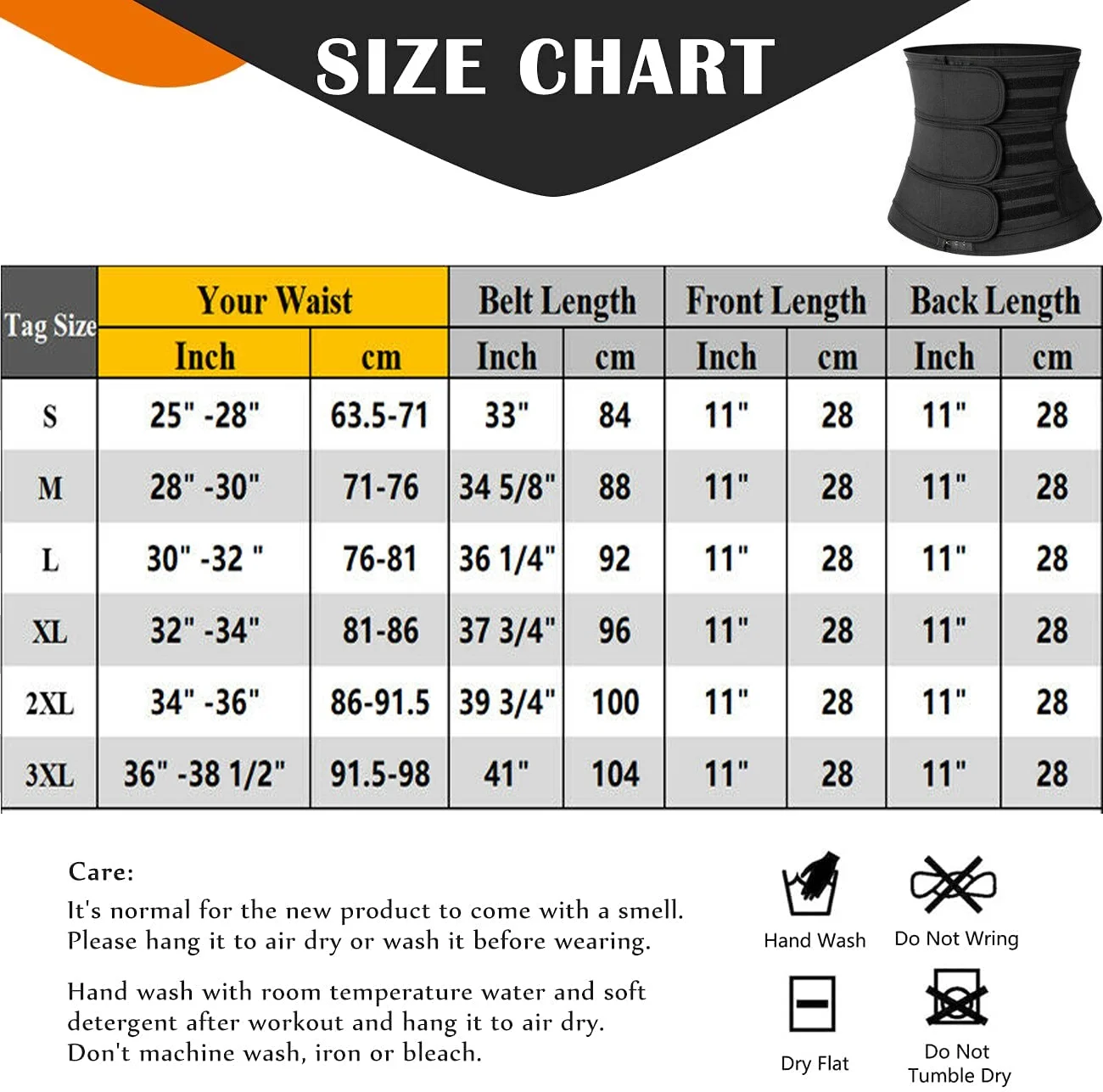 COMFREE Men Sauna Training Sweat Ab Belt Body Shaper Waist Trainer Corset Workout GYM for Weight Loss Tummy Fat Loss