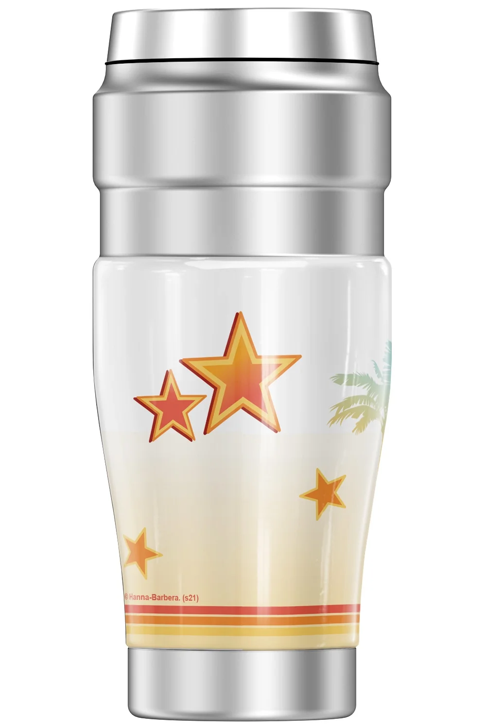 Scooby-Doo The Mystery Machine Rainbow THERMOS STAINLESS KING Stainless Steel Travel Tumbler, Vacuum insulated & Double Wall, 16oz