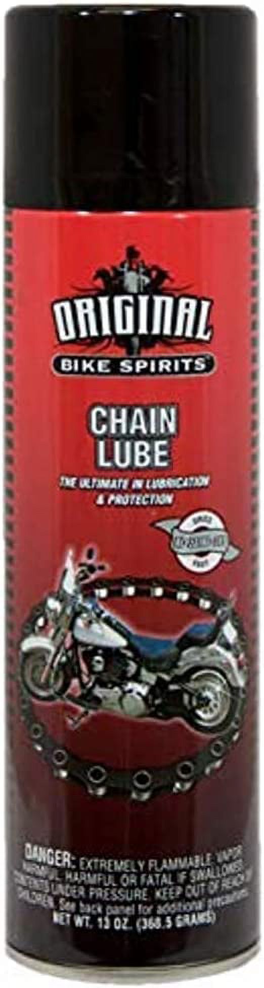 Original Bike Spirits Chain Lube 13 Oz 1047619 (case of 12) Designed Specifically with Motorcycles in Mind