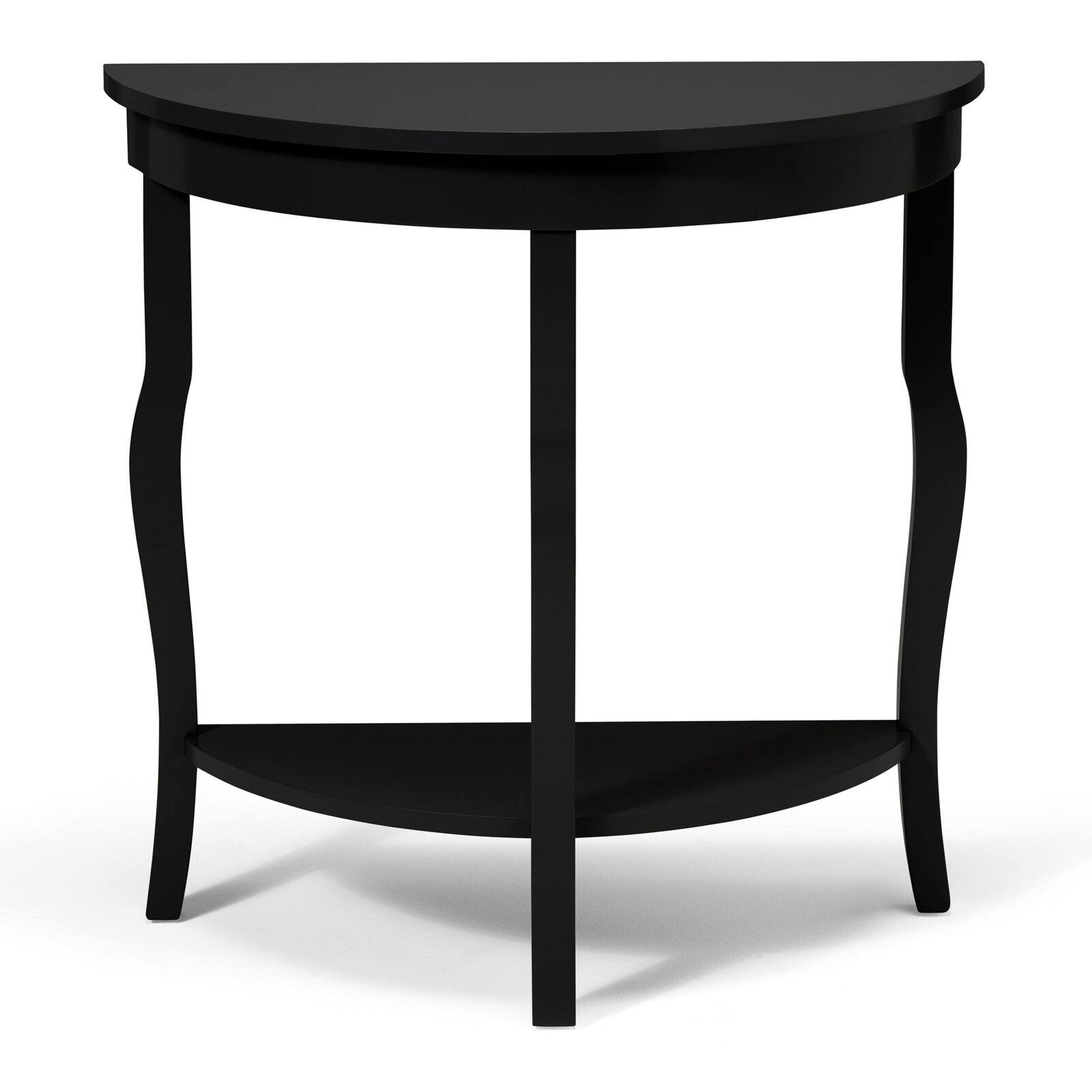 Kate and Laurel Lillian Half Moon Console Table