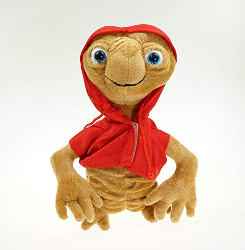20cm/ 28CM E.T Alien Plush Doll Toy 2 Colors ET The Extra-Terrestrial Doll with Cloth Kids Christmas Gifts 20cm Small Red