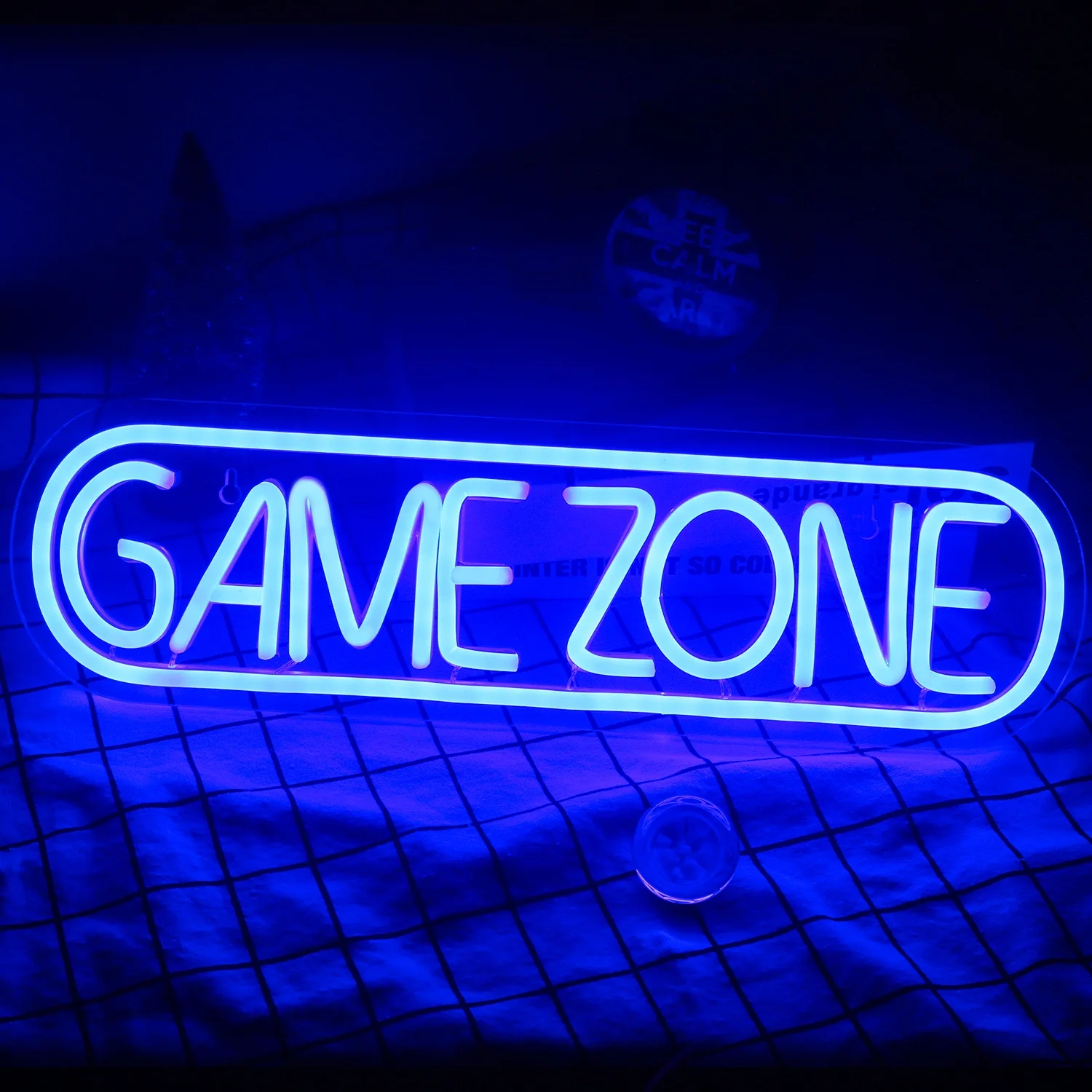 SIGNSHIP Game Zone LED Neon Light Signs USB Power for Game room Men's cave Bar Party Decoration