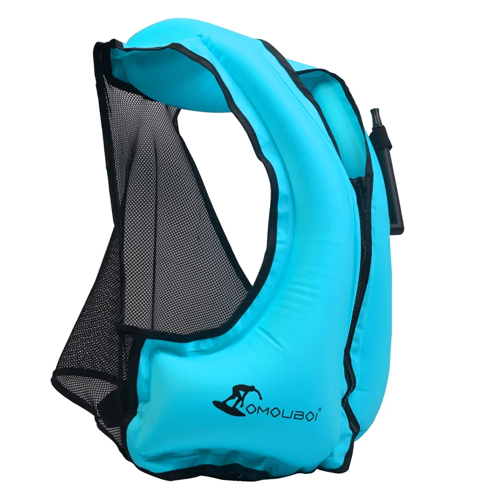Durable Polyester Adult Life Jacket for Swimming and Surfing, Bright Color for Easy Visibility