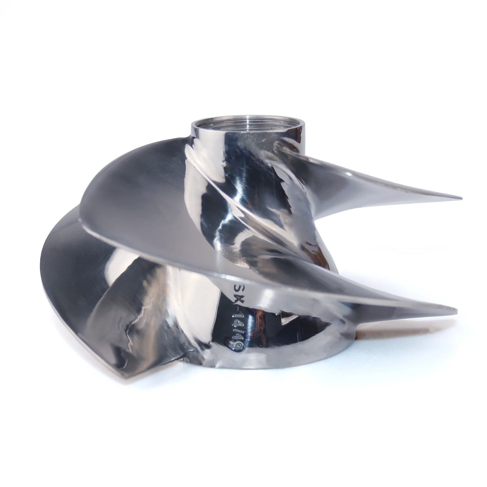 CAPTAIN 161mm Jet Ski Impeller replace for SXX-CD-14/19, fit Sea-Doo Personal Watercraft (PWC) RXP-X 300 / RXT-X 300 / GTX LIMITED 300 / WAKE PRO 230hp, 3 Blade, fit Bombardier BRP Wave Runner