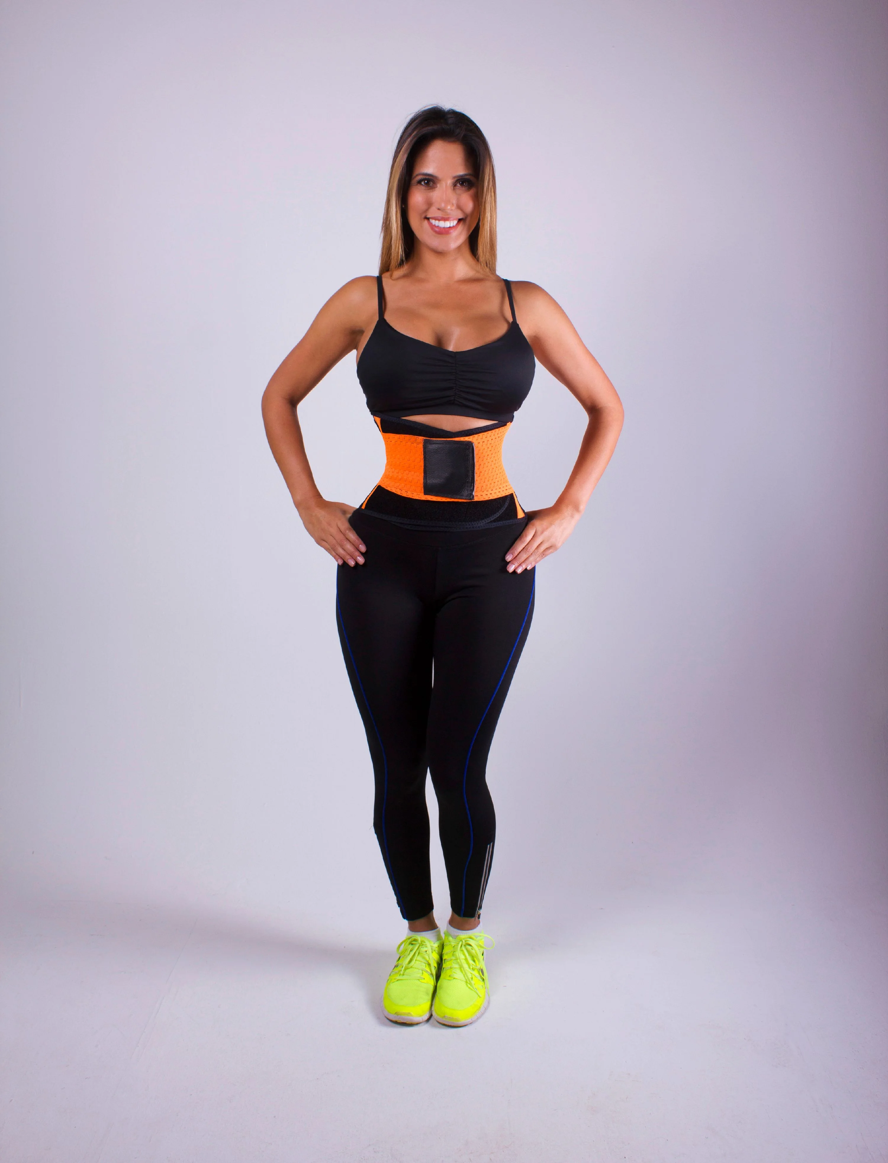 Xtreme Power Belt Orange (LARGE)  Shaper Support Hot Gym Workout Neoprene Back Support Lumbar