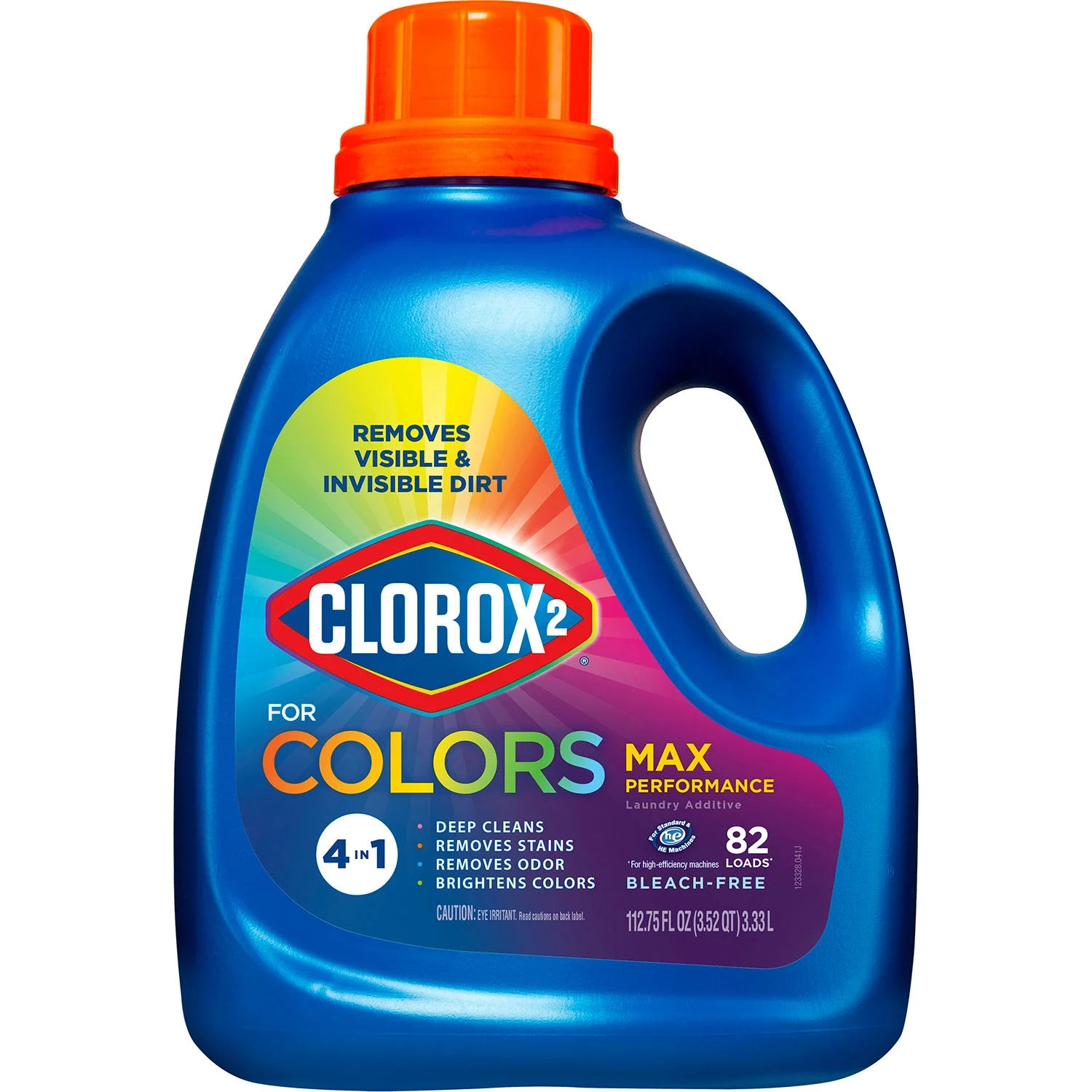 Clorox 2 Max Performance Liquid Laundry Detergent, 82 loads, 112.75 fl oz