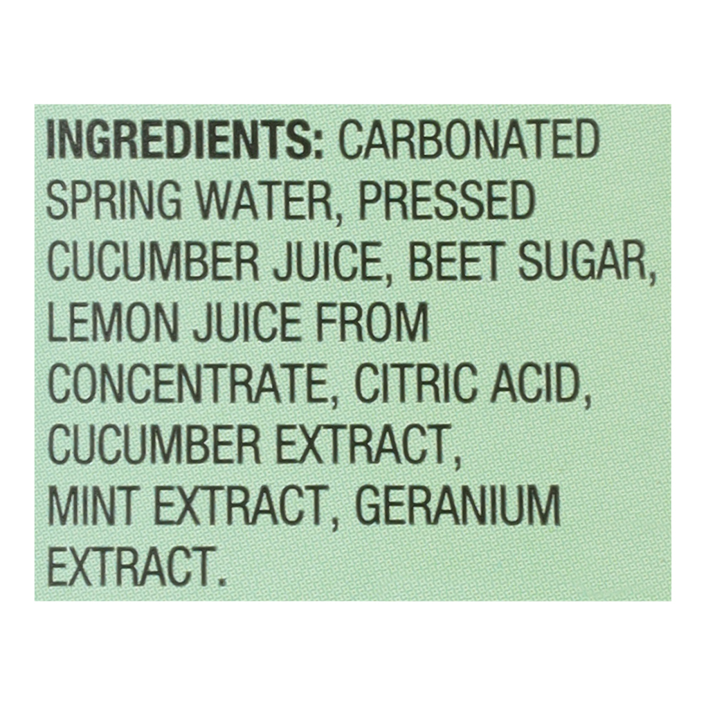 (Price/Case)Belvoir Cucumber & Mint Lemonade - Case of 6 - 25.4 FZ