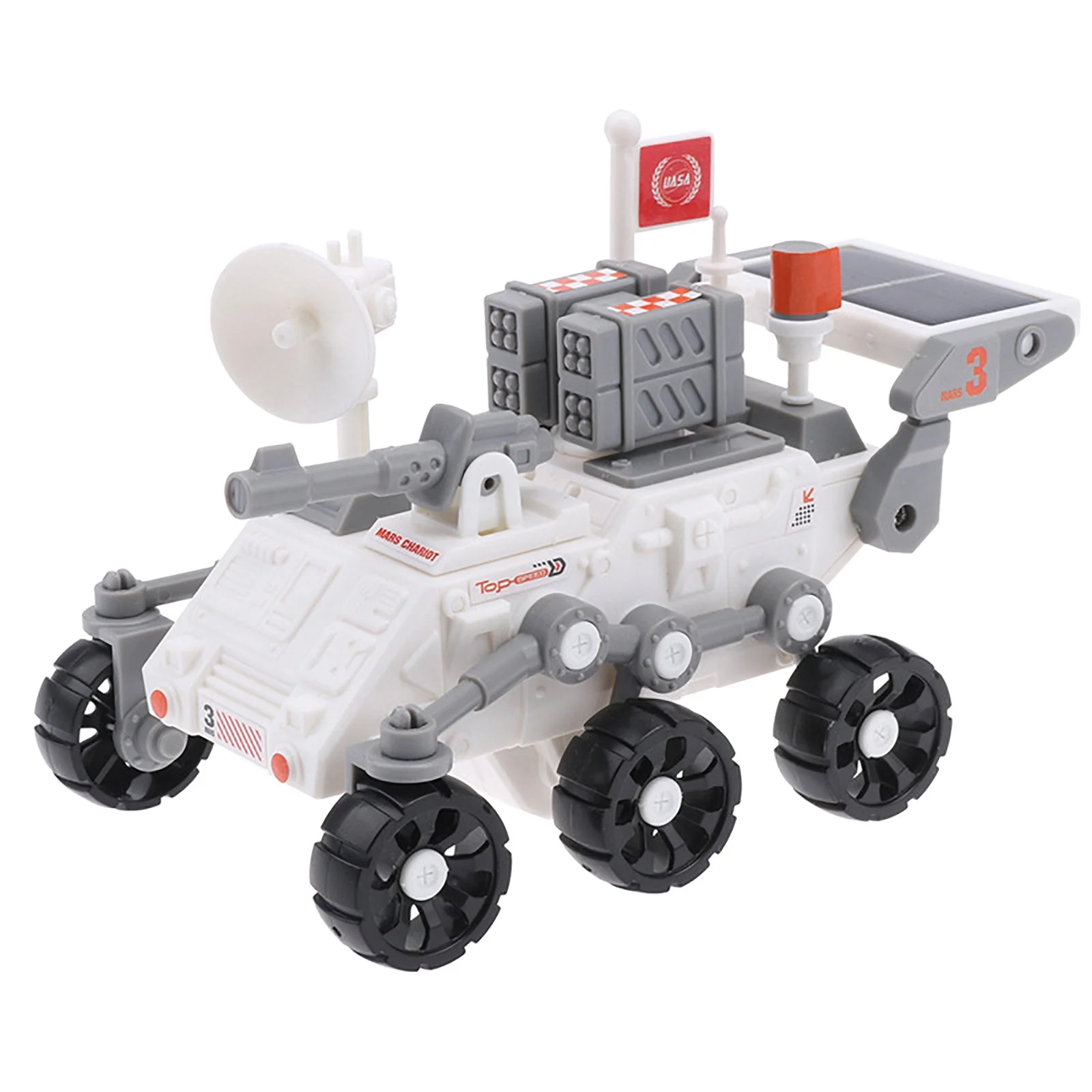 Kiplyki Wholesale DIY Assembled Toy Puzzle Three-in-one Self-installing Solar Space Toy Car 3-in-1 Intelligent Robot