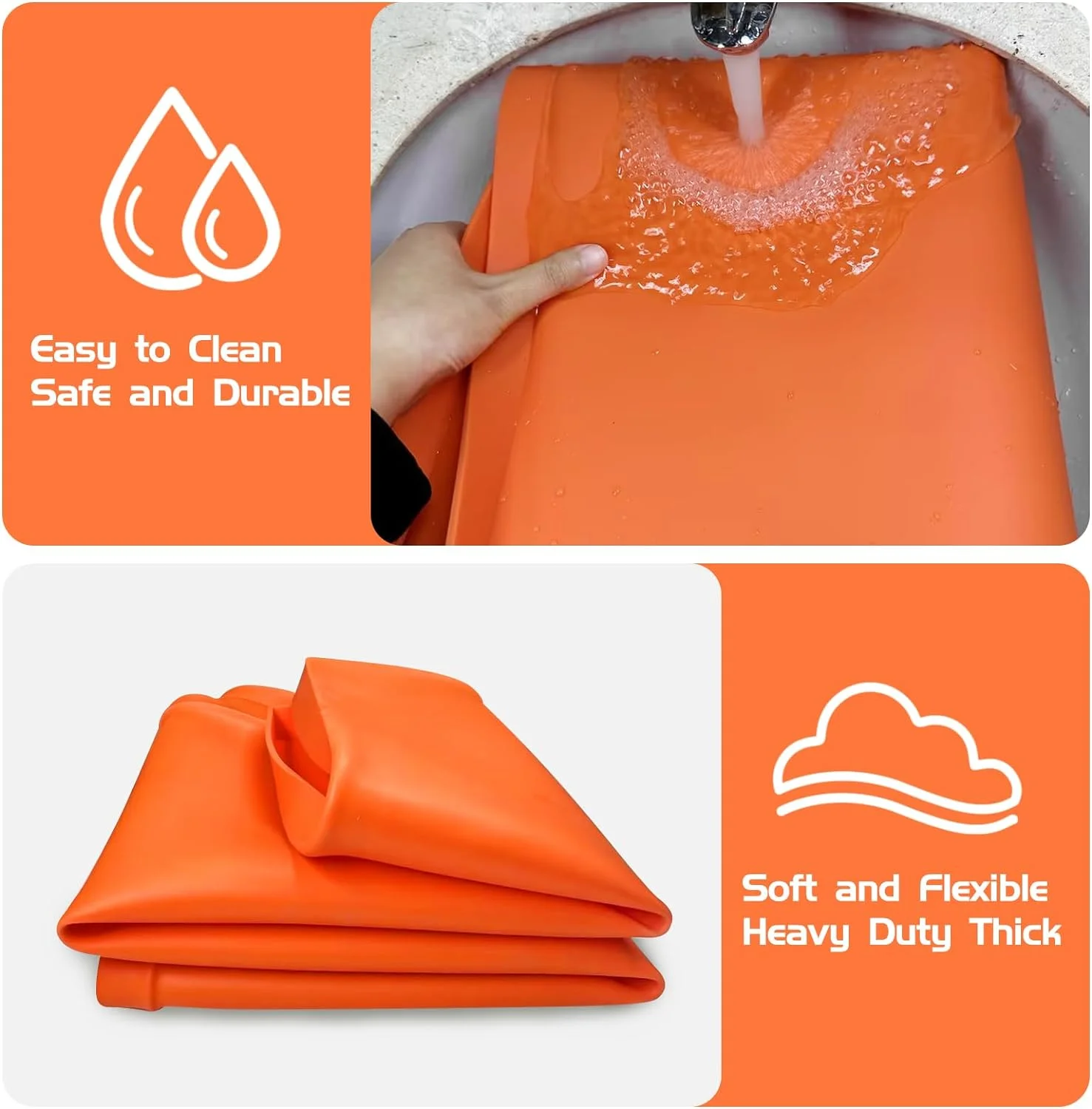 DADHOT Blackstone Griddle Silicone Mat 36 inch,Food Grade Silicone Mat,Blackstone Griddle Accessories