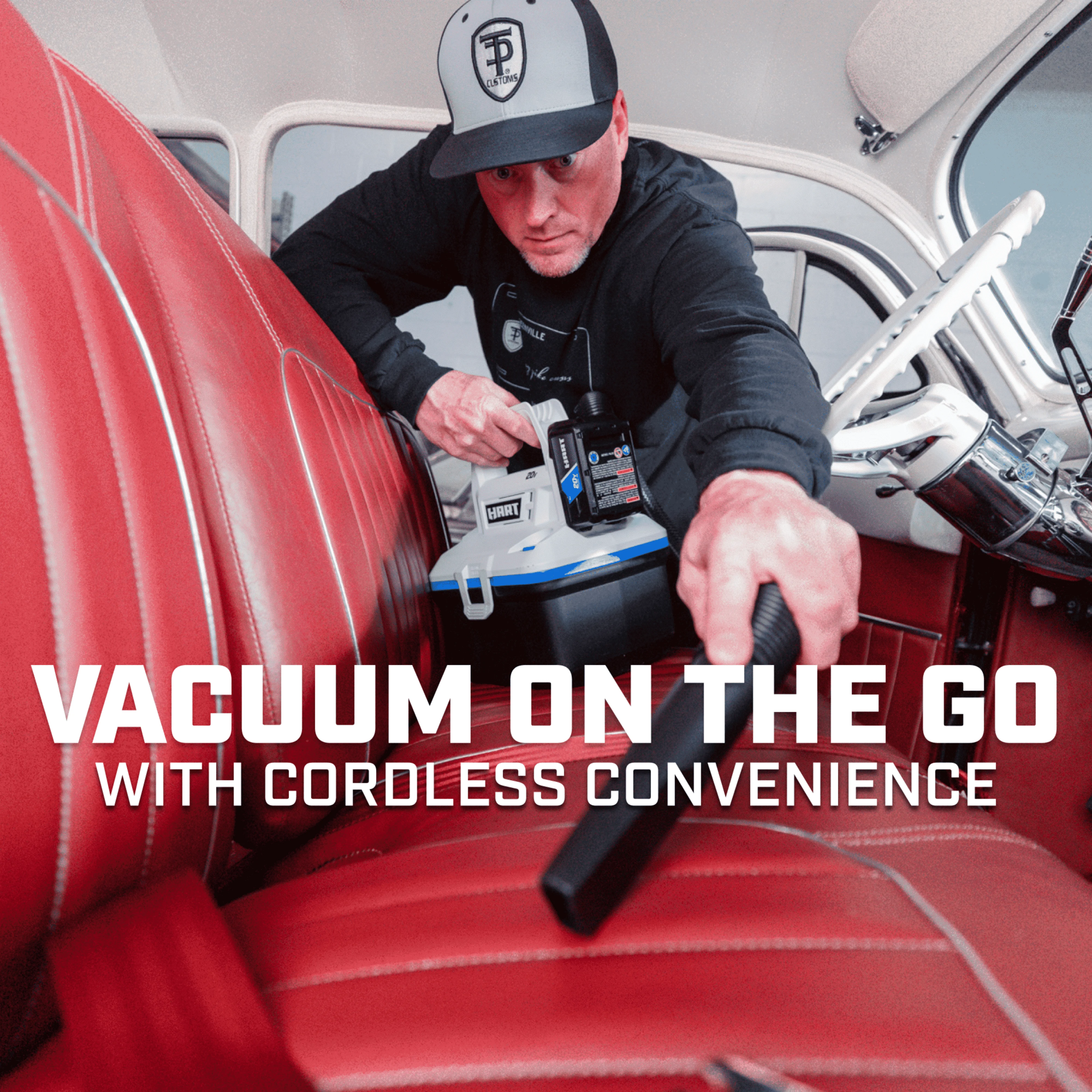 HART 20-Volt 1 Gallon Wet/Dry Vacuum Kit (1) 20-Volt Lithium-Ion Battery